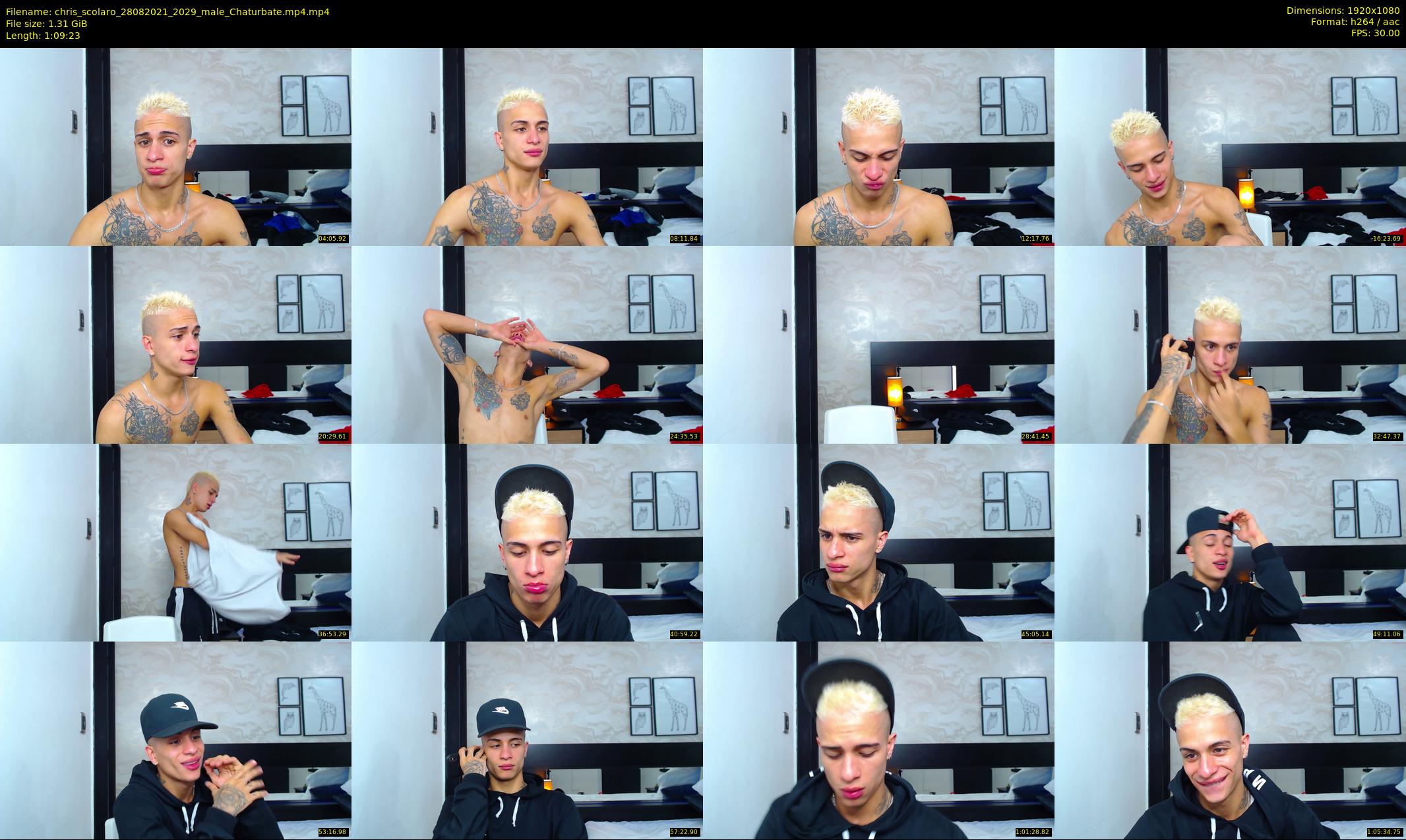 chris_scolaro — 70 minute Chaturbate male cam show recording, 1080p, Aug 28, 2021