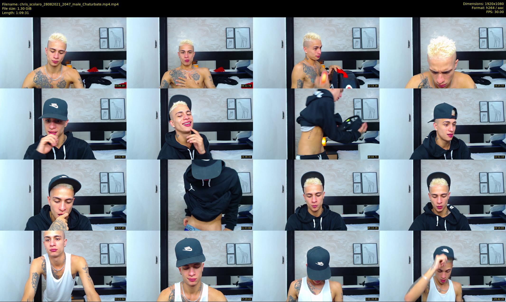 chris_scolaro — 70 minute Chaturbate male cam show recording, 1080p, Aug 28, 2021