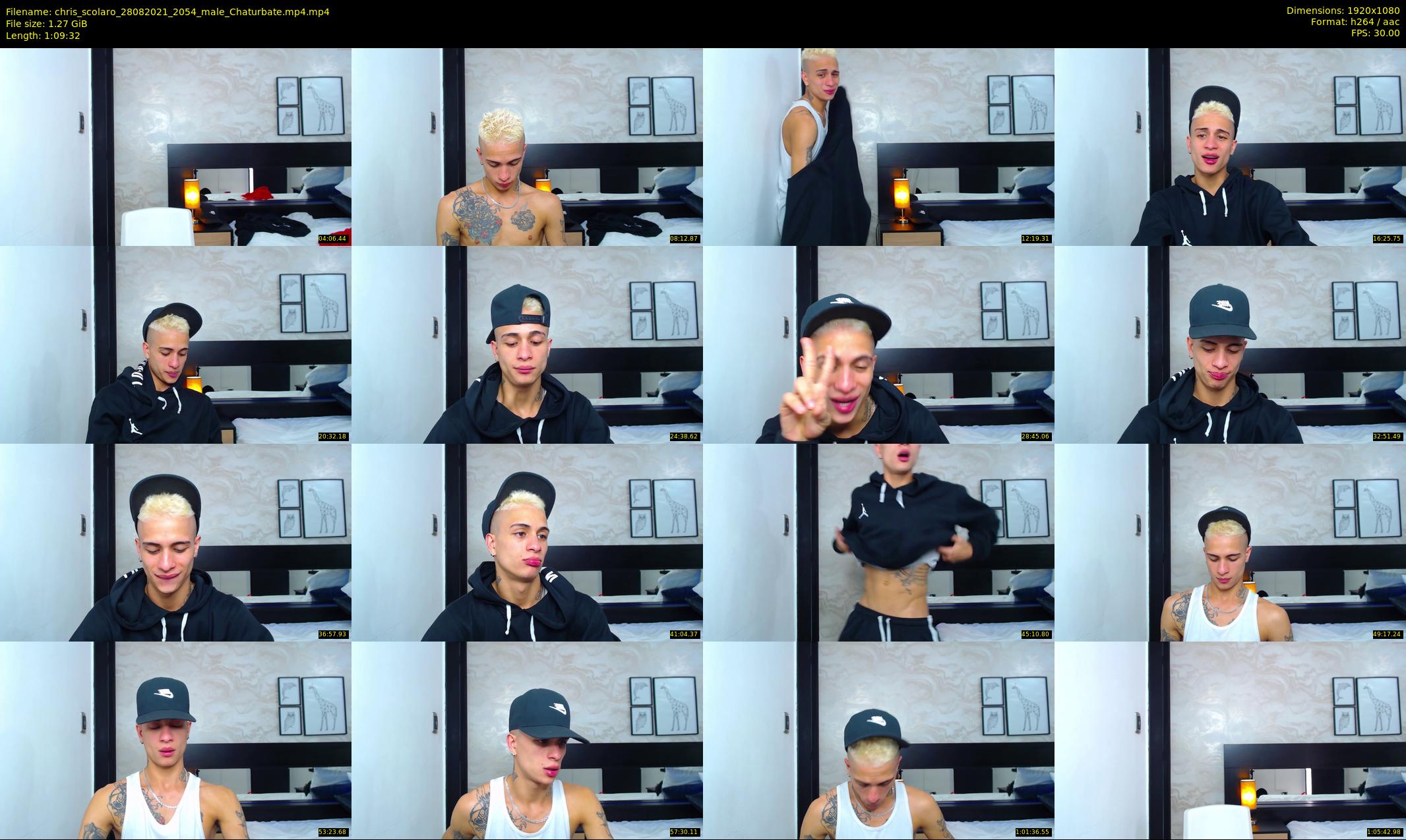 chris_scolaro — 70 minute Chaturbate male cam show recording, 1080p, Aug 28, 2021