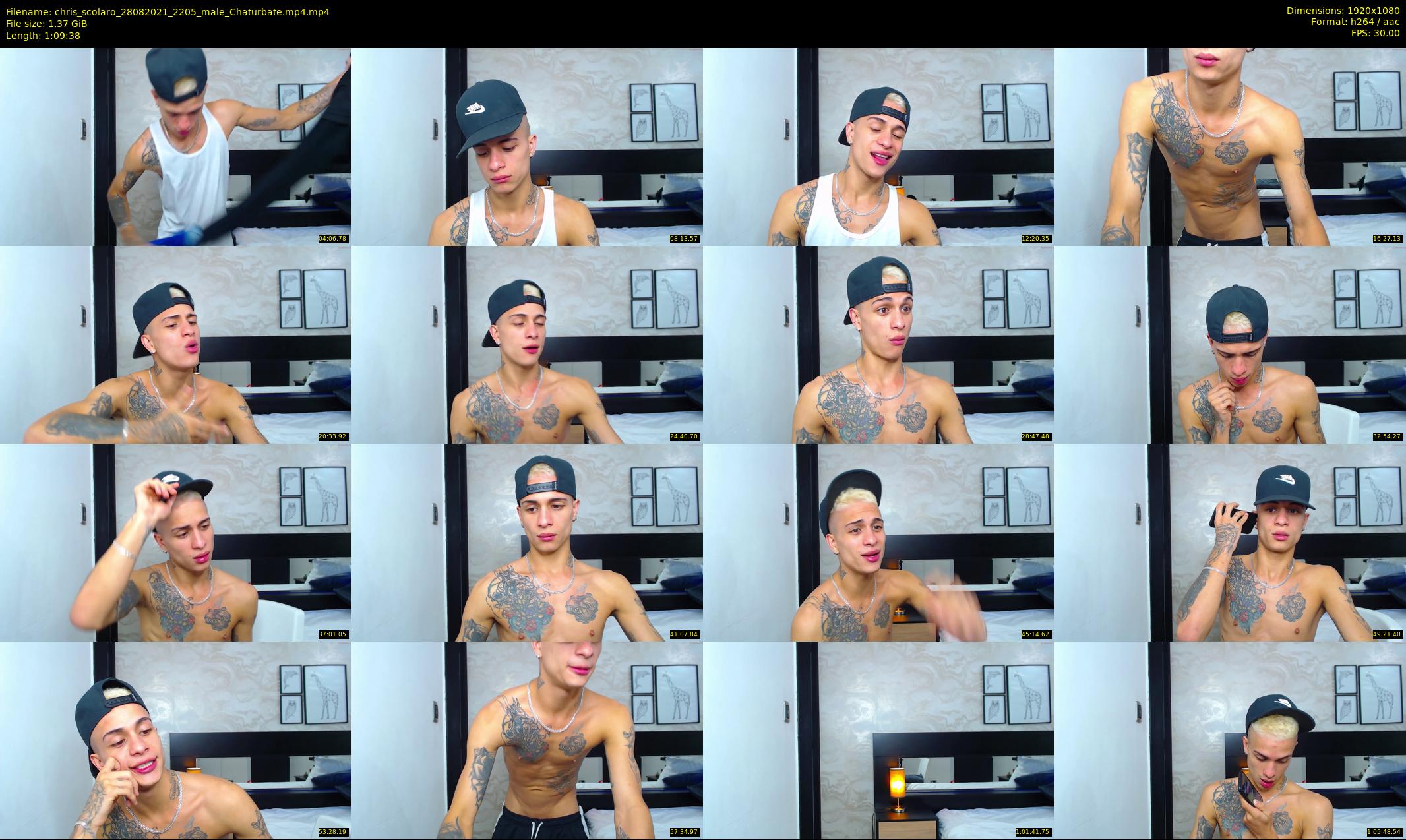chris_scolaro — 70 minute Chaturbate male cam show recording, 1080p, Aug 28, 2021