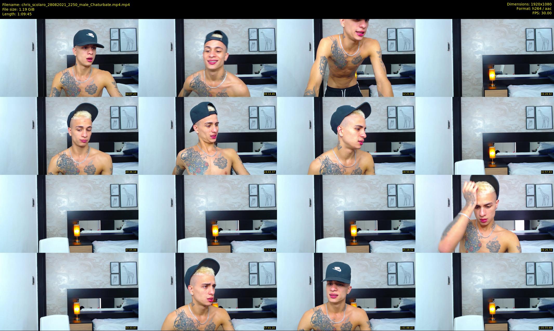 chris_scolaro — 70 minute Chaturbate male cam show recording, 1080p, Aug 28, 2021