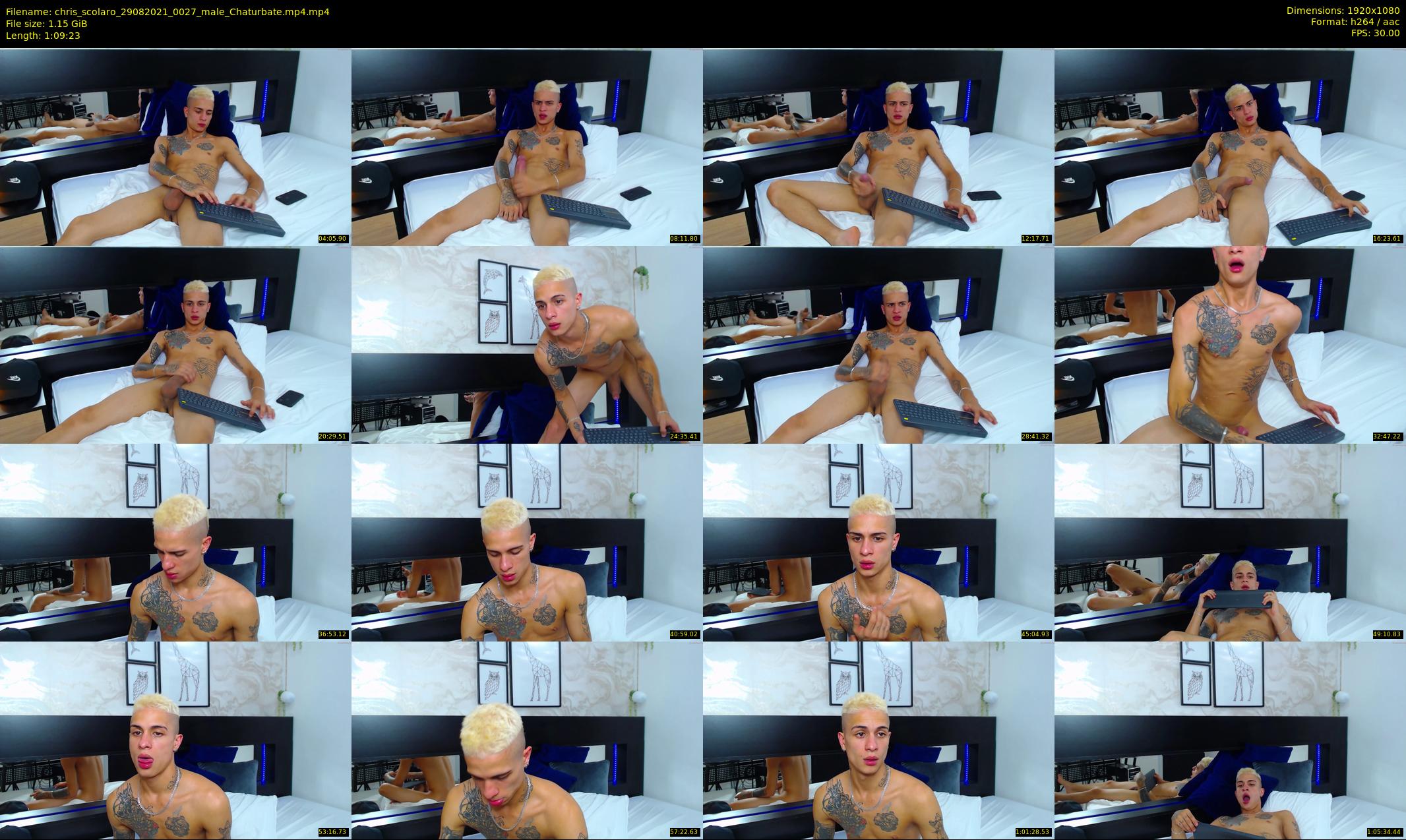 chris_scolaro — 70 minute Chaturbate male cam show recording, 1080p, Aug 29, 2021