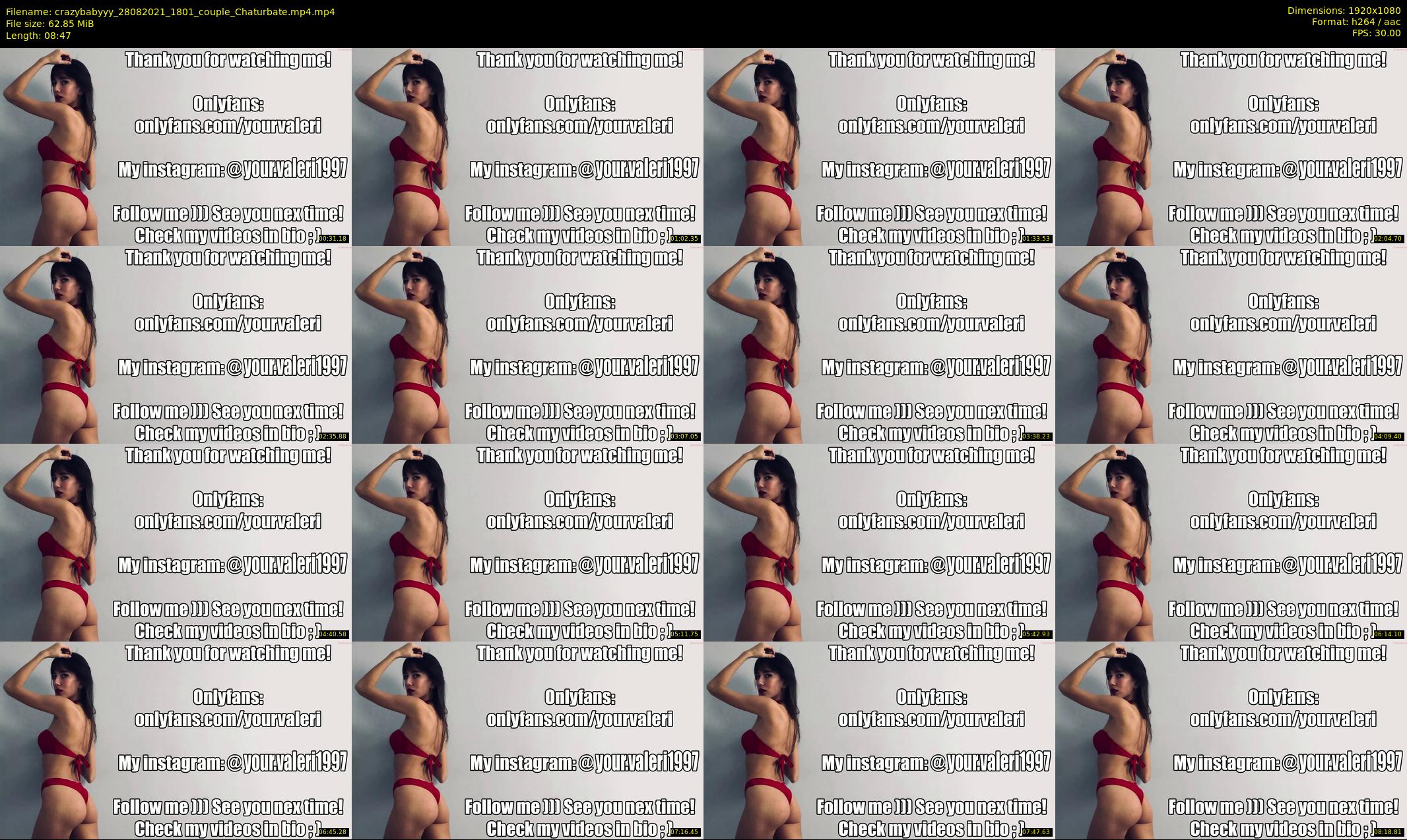 crazybabyyy — 9 minute Chaturbate couple cam show recording, 1080p, Aug 28, 2021