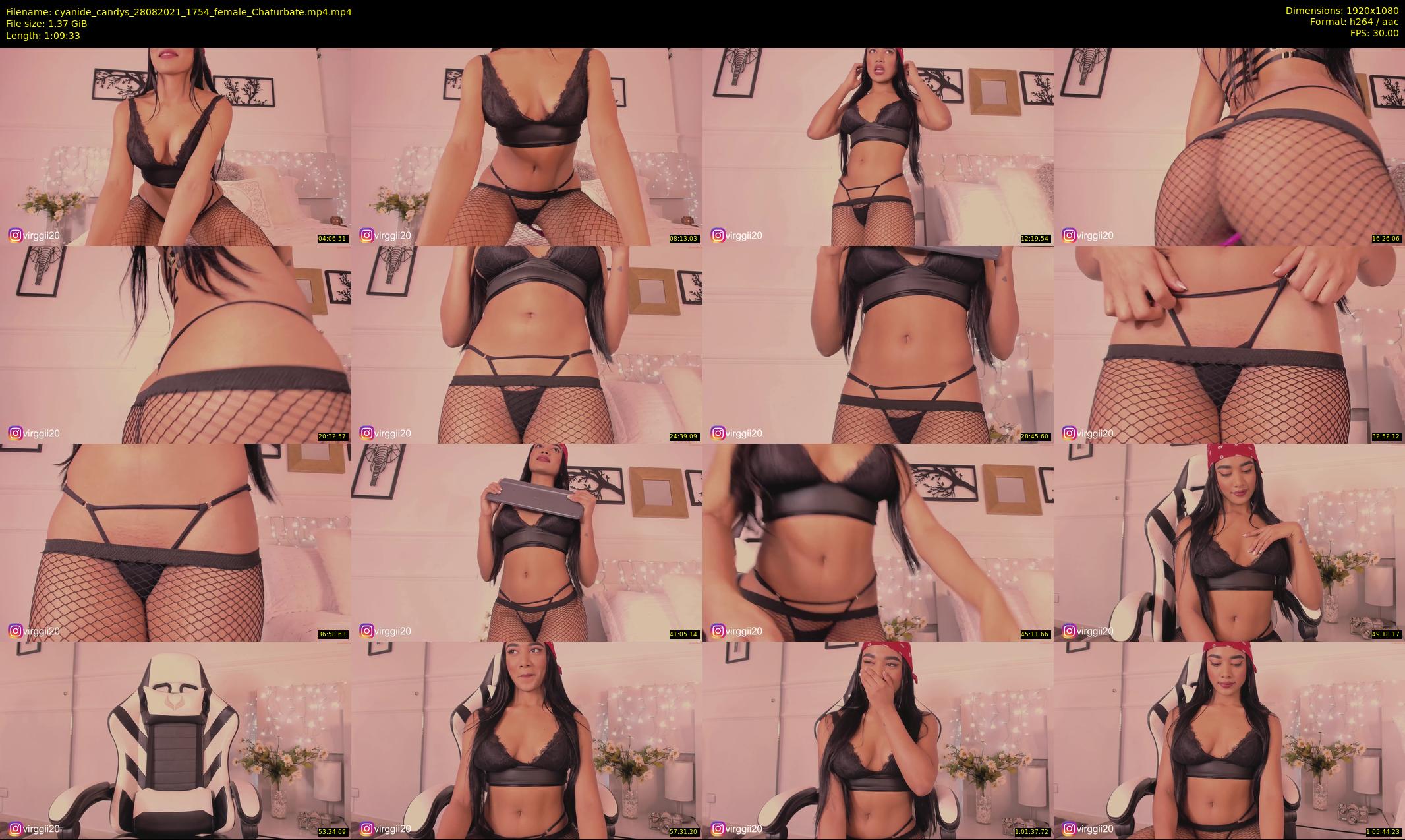 cyanide_candys — 70 minute Chaturbate female cam show recording, 1080p, Aug 28, 2021
