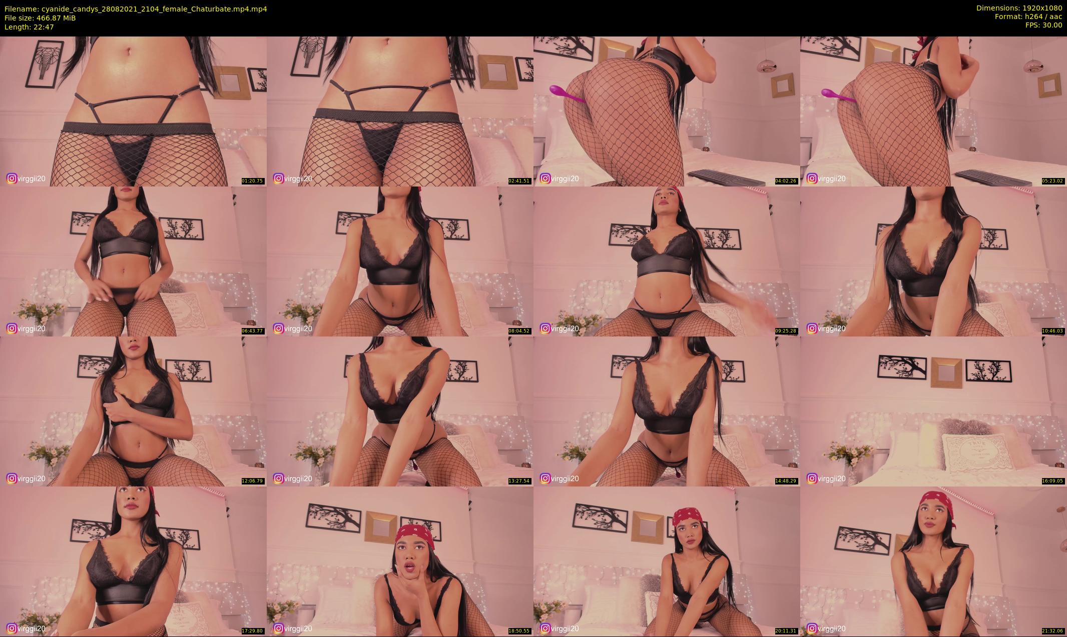 cyanide_candys — 23 minute Chaturbate female cam show recording, 1080p, Aug 28, 2021