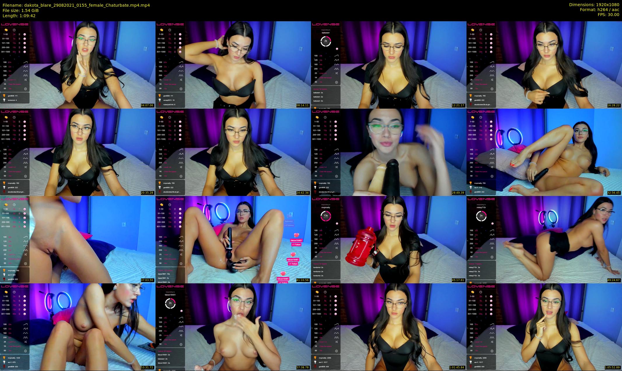 dakota_blare — 70 minute Chaturbate female cam show recording, 1080p, Aug 29, 2021