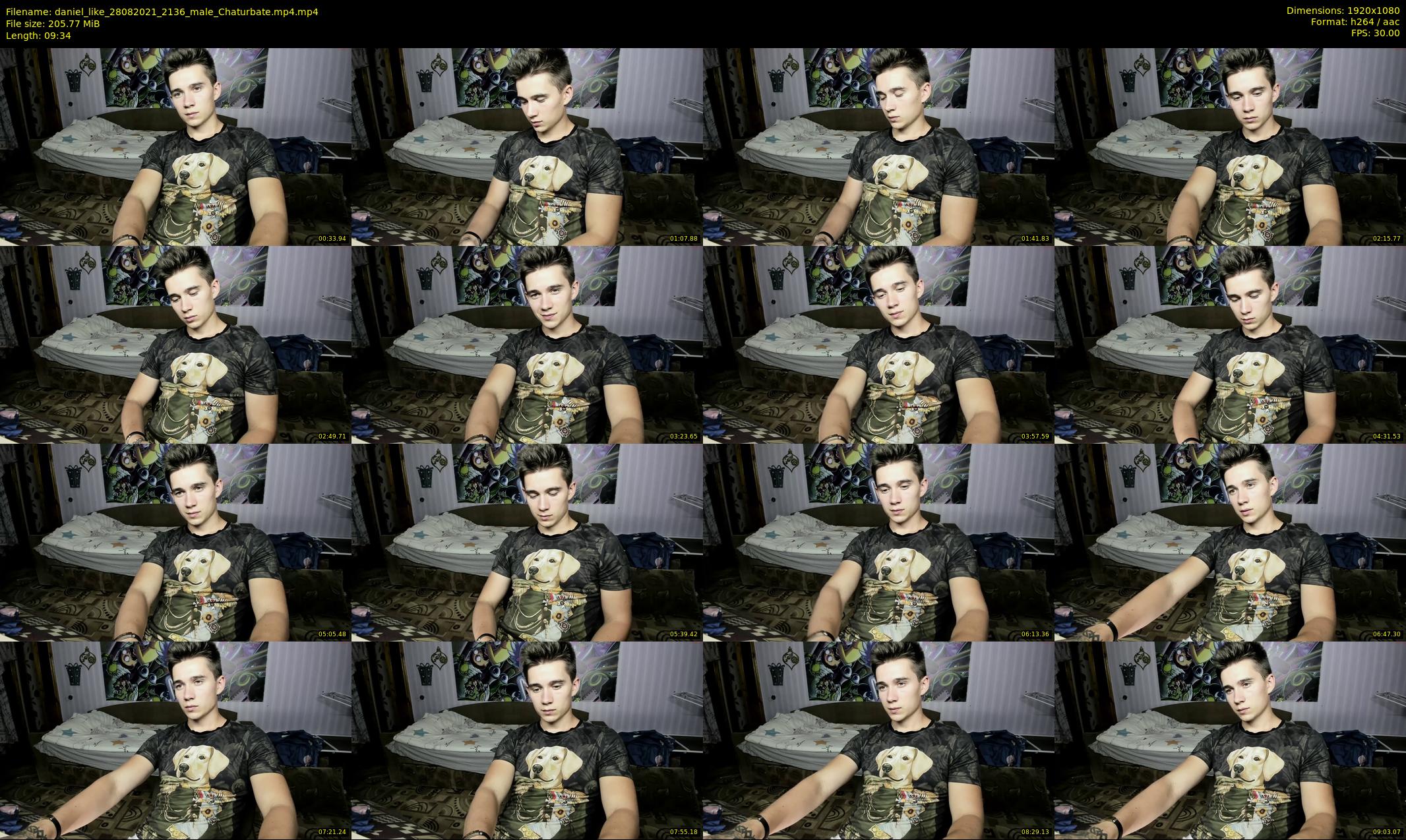 daniel_like — 10 minute Chaturbate male cam show recording, 1080p, Aug 28, 2021