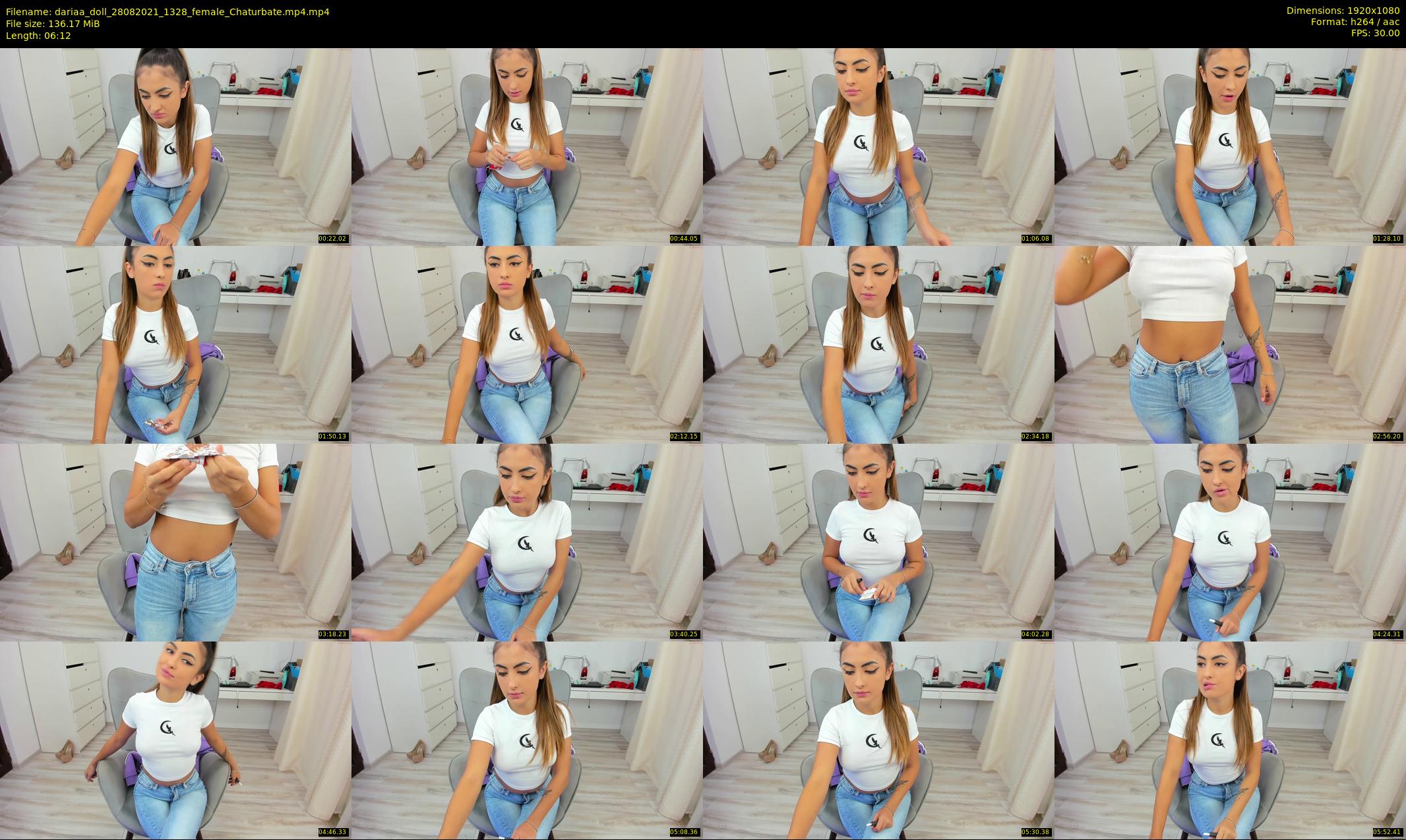 dariaa_doll — 7 minute Chaturbate female cam show recording, 1080p, Aug 28, 2021