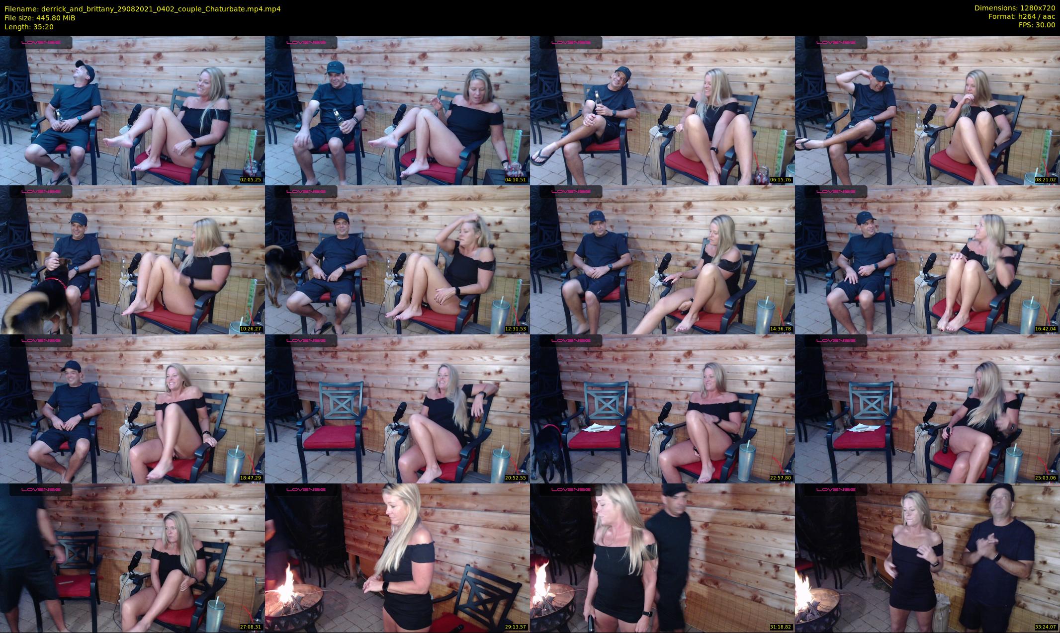 derrick_and_brittany — 36 minute Chaturbate couple cam show recording, 720p, Aug 29, 2021