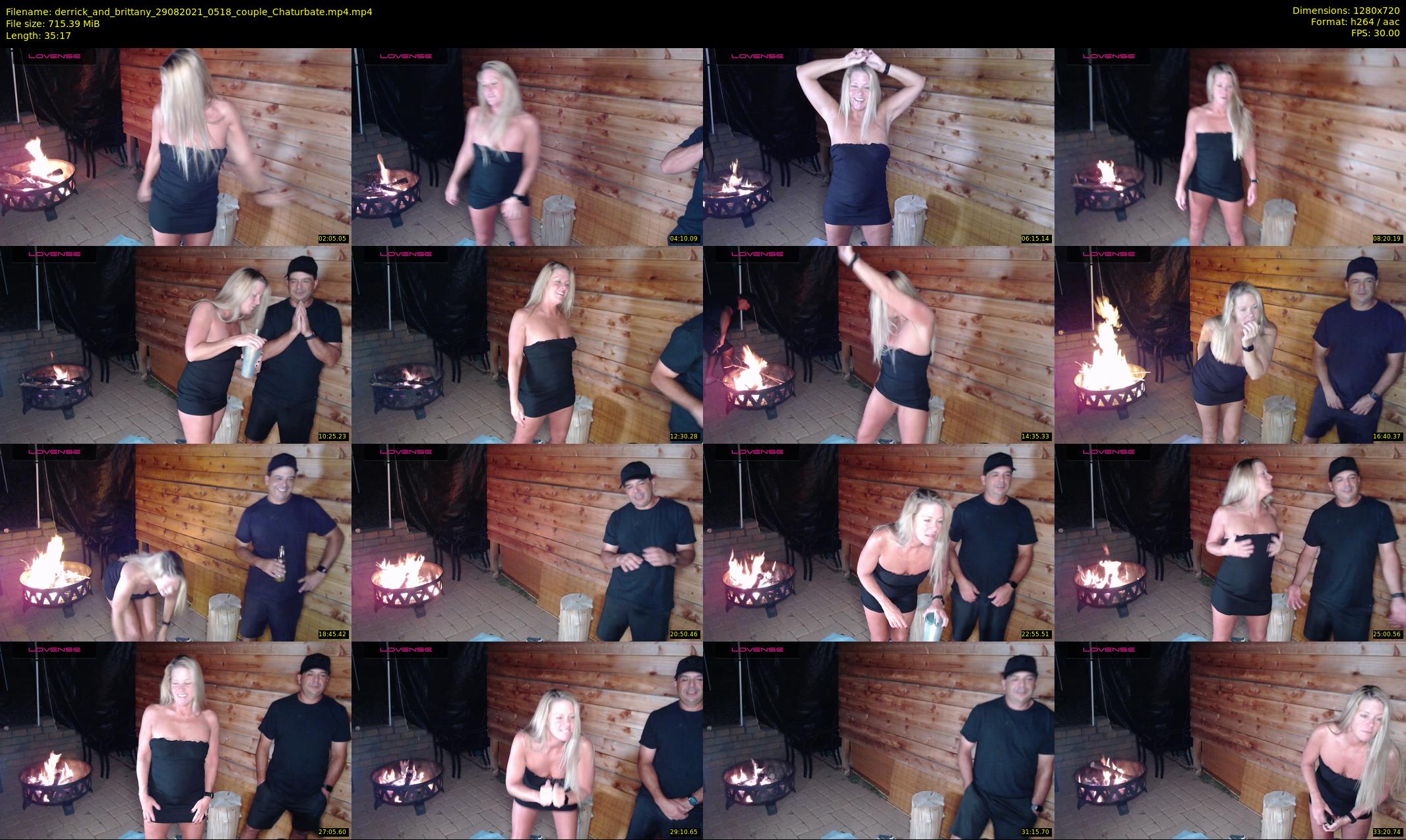 derrick_and_brittany — 36 minute Chaturbate couple cam show recording, 720p, Aug 29, 2021