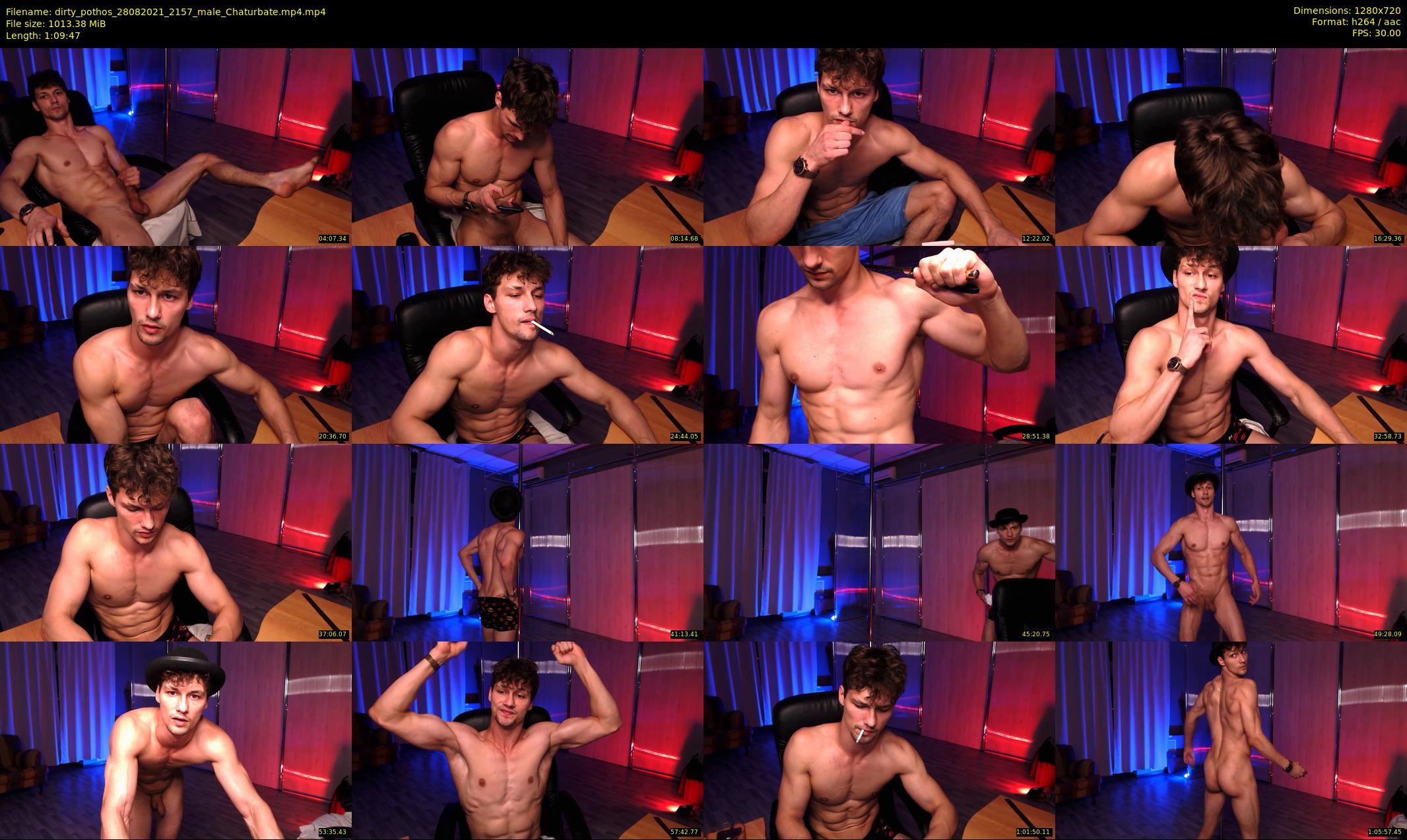 dirty_pothos — 70 minute Chaturbate male cam show recording, 720p, Aug 28, 2021