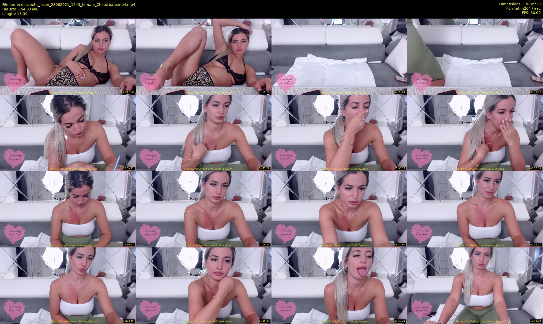 elisabeth_jason — 14 minute Chaturbate couple cam show recording, 720p, Aug 28, 2021