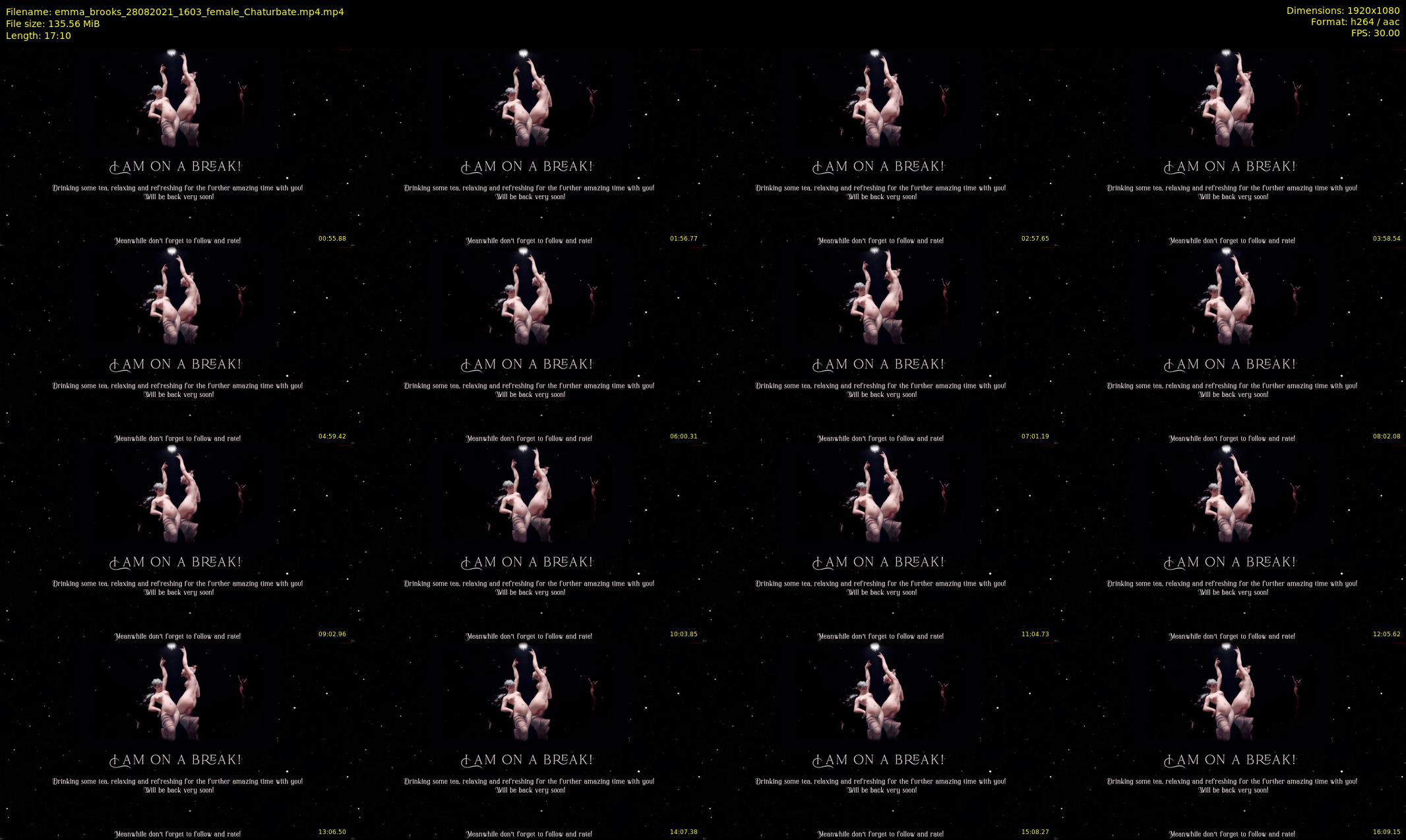 emma_brooks — 18 minute Chaturbate female cam show recording, 1080p, Aug 28, 2021