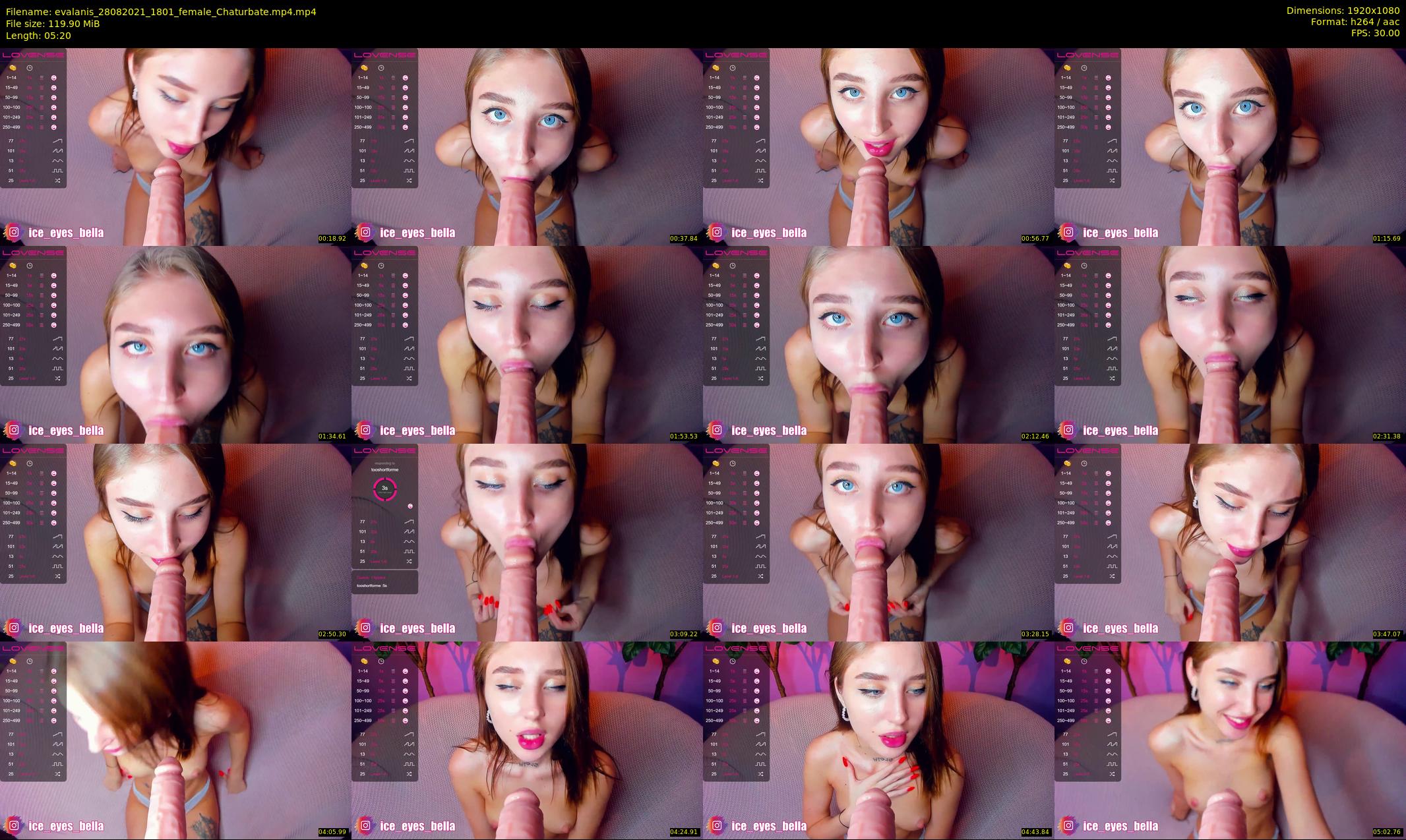 evalanis — 6 minute Chaturbate couple cam show recording, 1080p, Aug 28, 2021