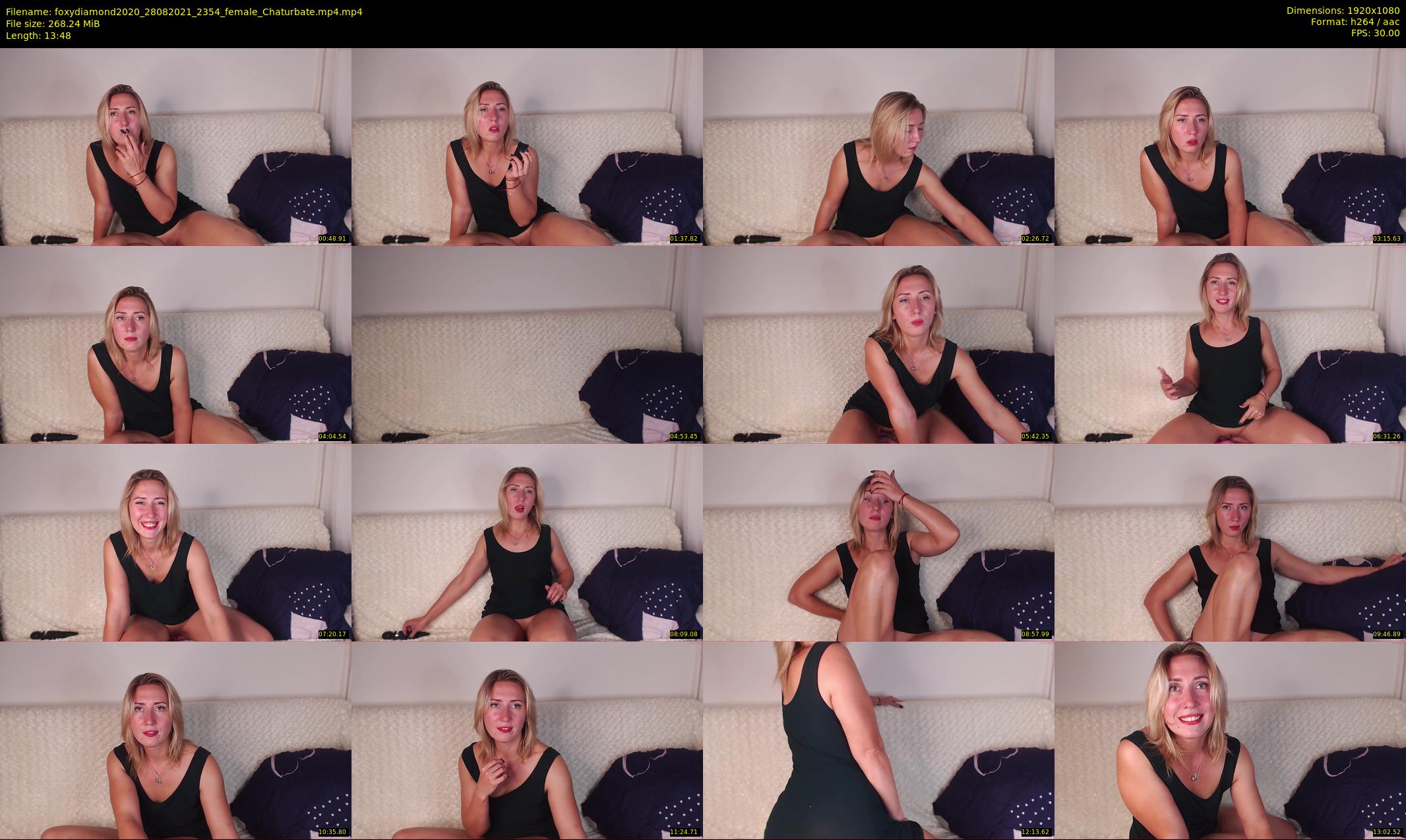 foxydiamond2020 — 14 minute Chaturbate female cam show recording, 1080p, Aug 28, 2021