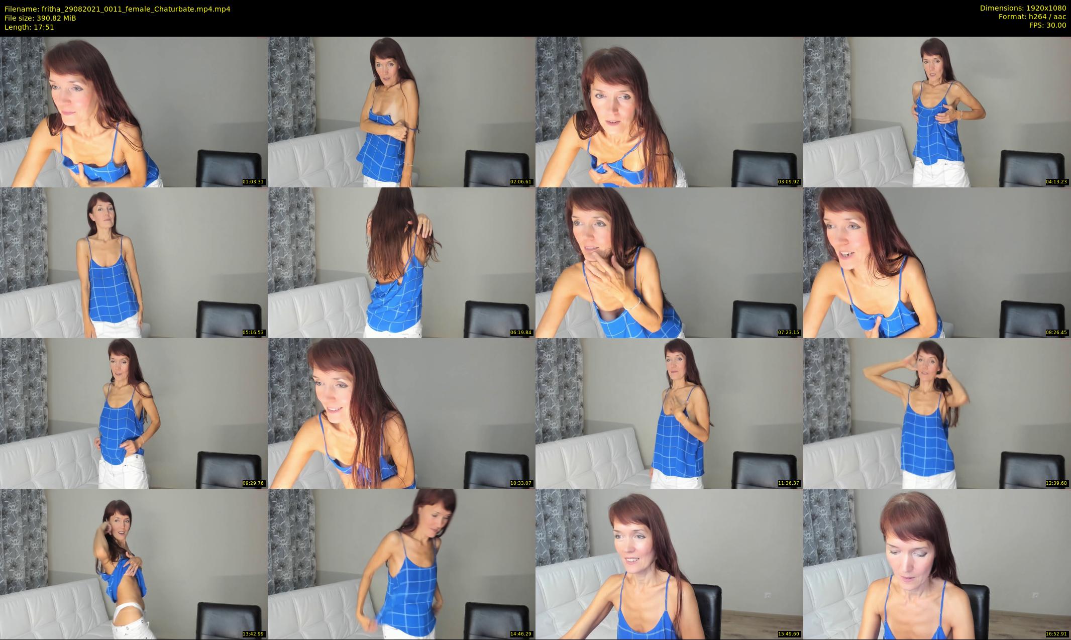 fritha — 18 minute Chaturbate female cam show recording, 1080p, Aug 29, 2021