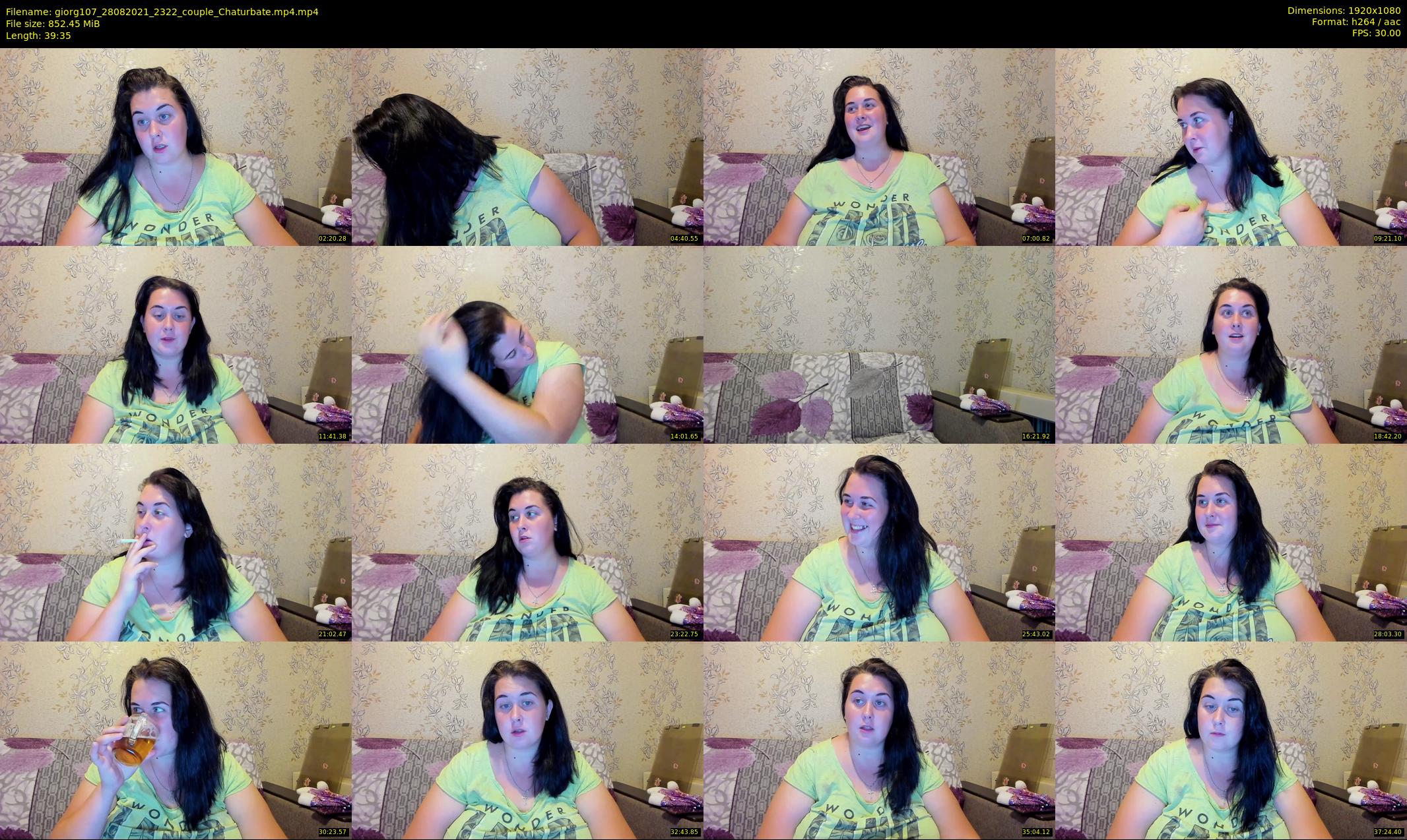 giorg107 — 40 minute Chaturbate couple cam show recording, 1080p, Aug 28, 2021