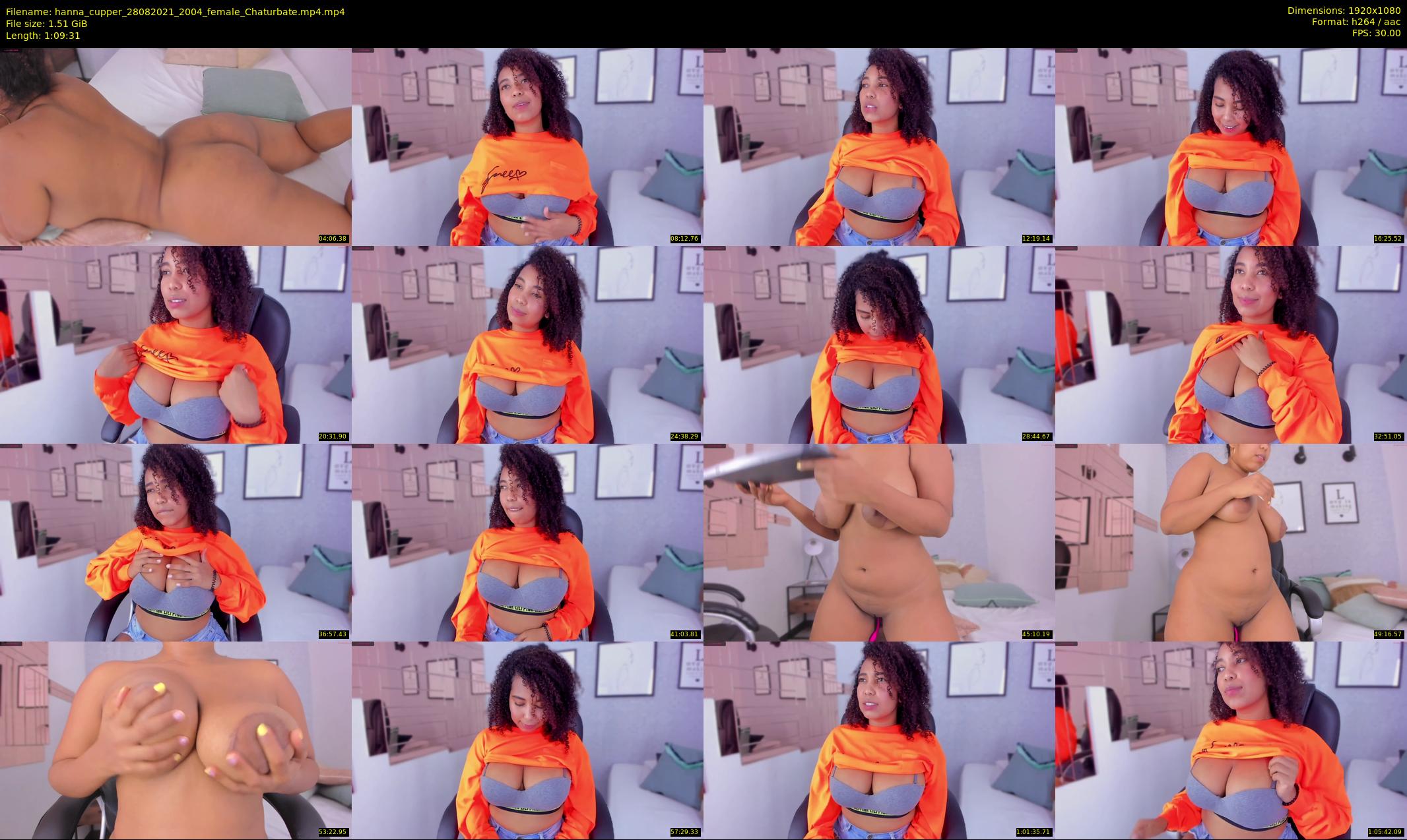 hanna_cupper — 70 minute Chaturbate female cam show recording, 1080p, Aug 28, 2021