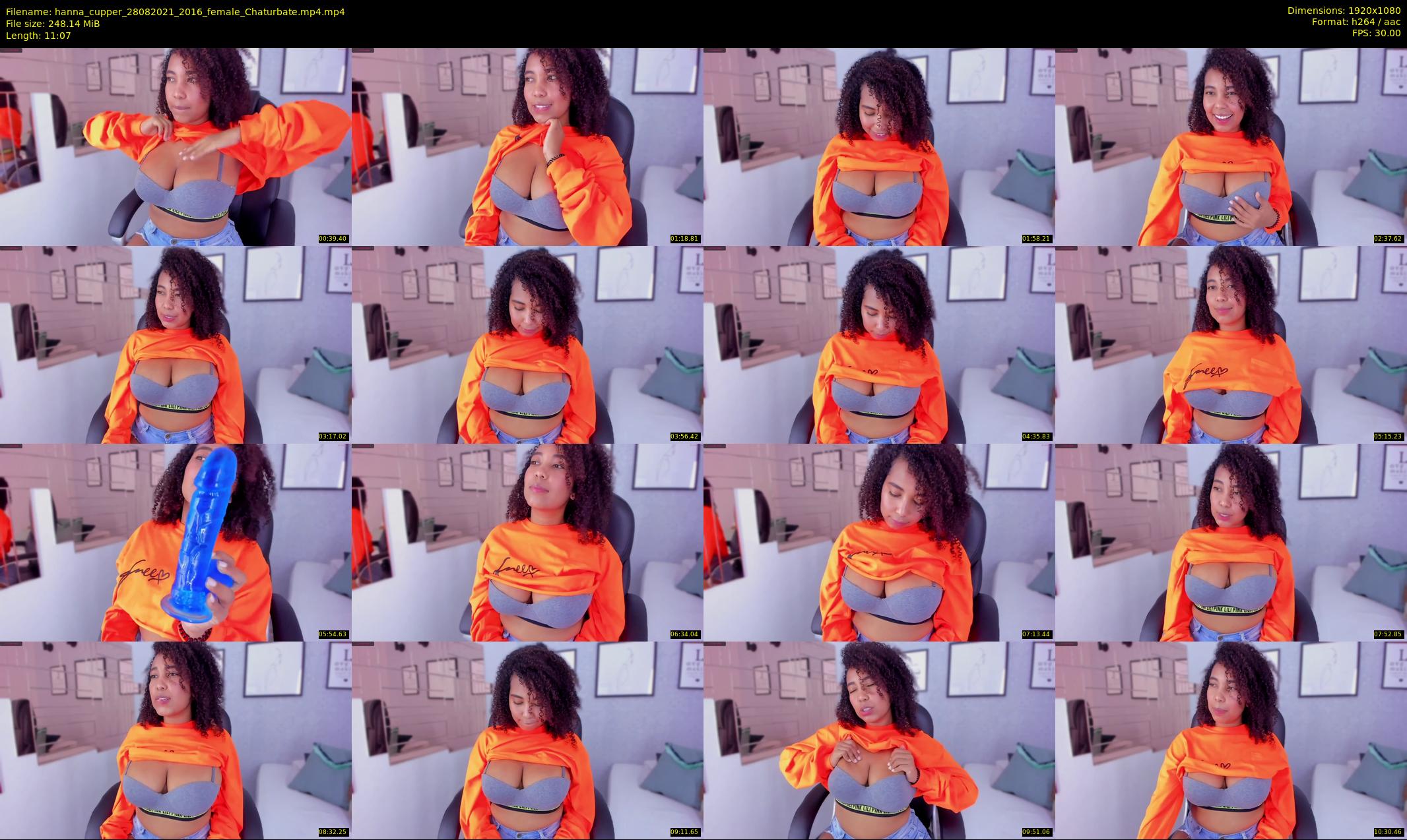 hanna_cupper — 12 minute Chaturbate female cam show recording, 1080p, Aug 28, 2021