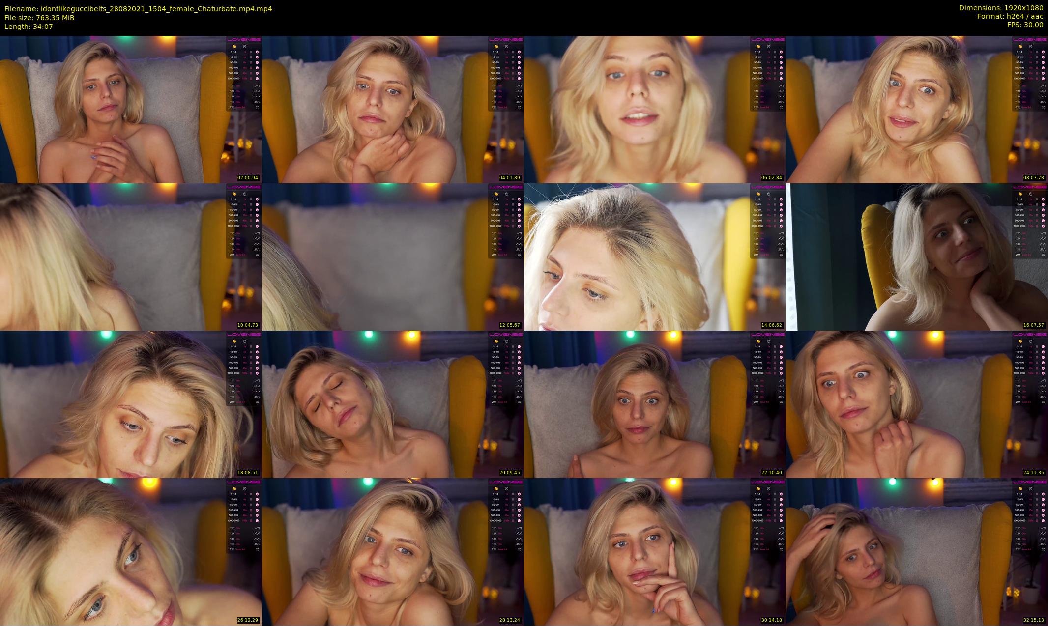 idontlikeguccibelts — 35 minute Chaturbate female cam show recording, 1080p, Aug 28, 2021