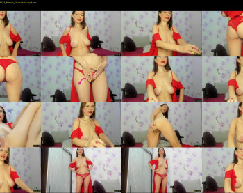 karolinecher — 53 minute Chaturbate female cam show recording, 720p, Aug 28, 2021
