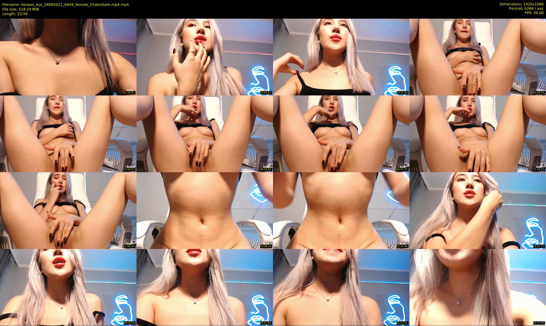 korean_sua — 24 minute Chaturbate female cam show recording, 1080p, Aug 28, 2021