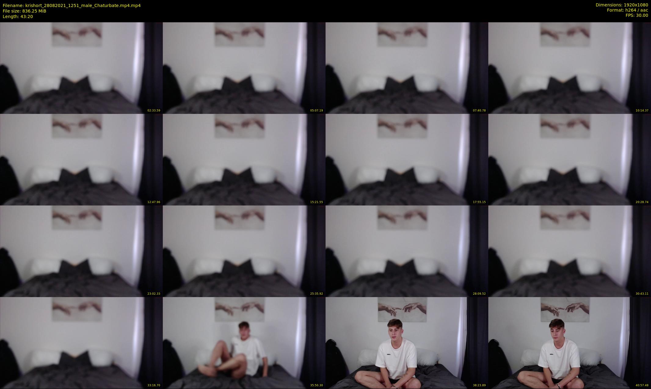 krishort — 44 minute Chaturbate male cam show recording, 1080p, Aug 28, 2021