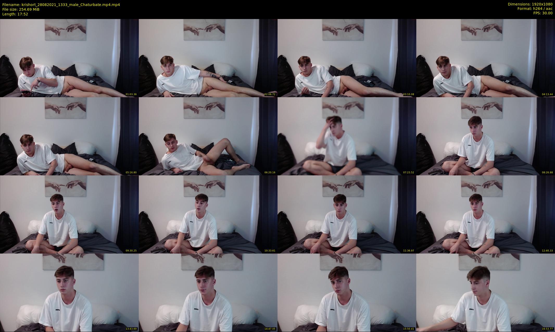 krishort — 18 minute Chaturbate male cam show recording, 1080p, Aug 28, 2021