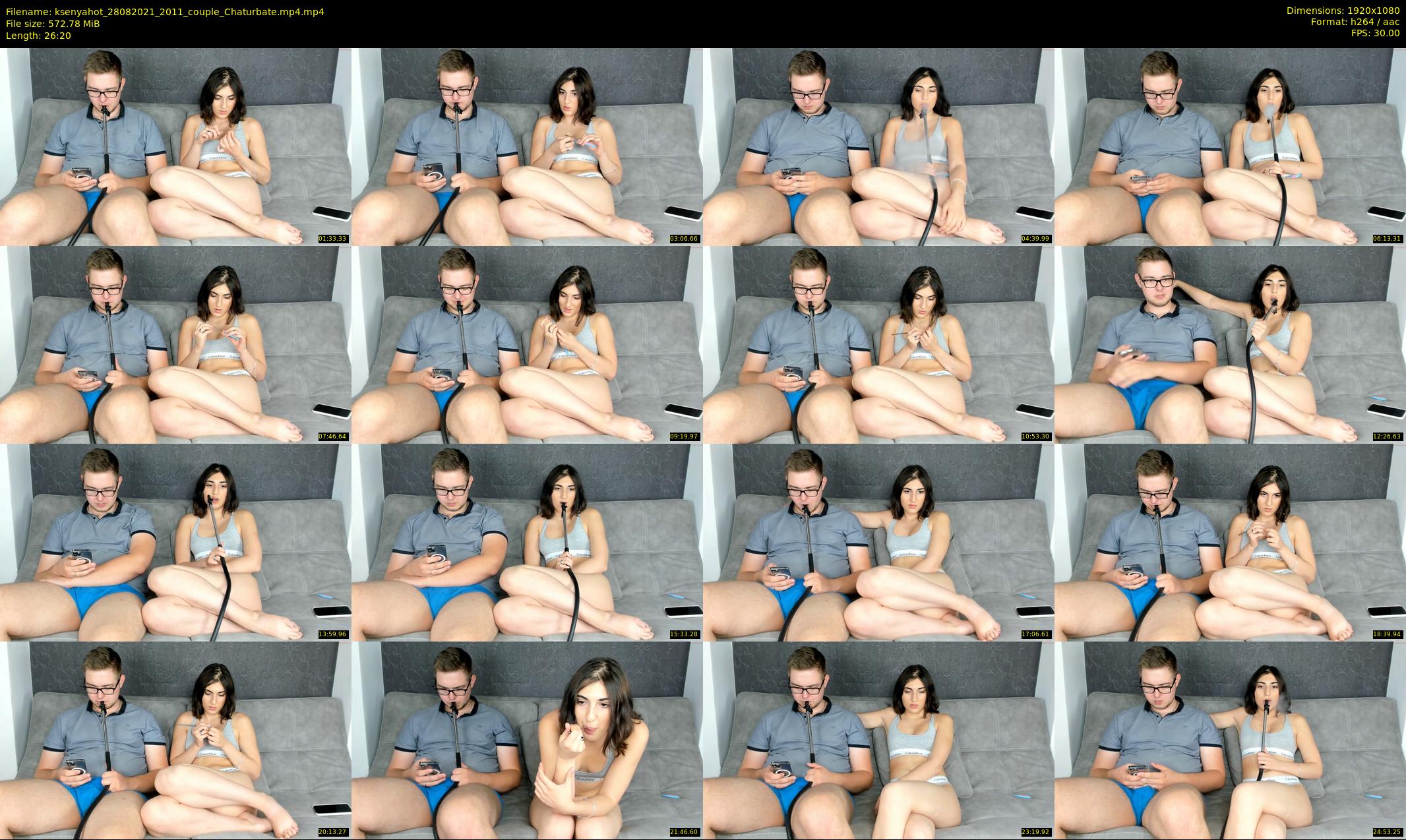 ksenyahot — 27 minute Chaturbate couple cam show recording, 1080p, Aug 28, 2021