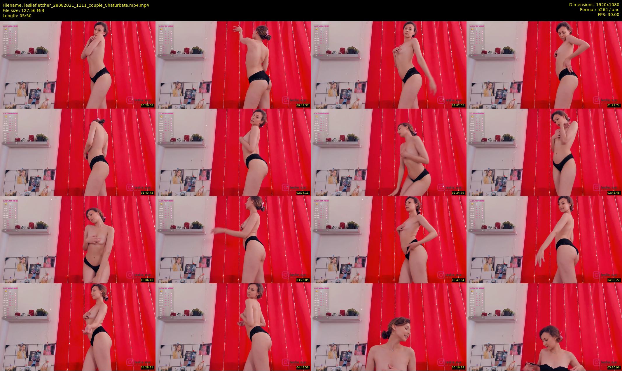 lesliefletcher — 6 minute Chaturbate couple cam show recording, 1080p, Aug 28, 2021