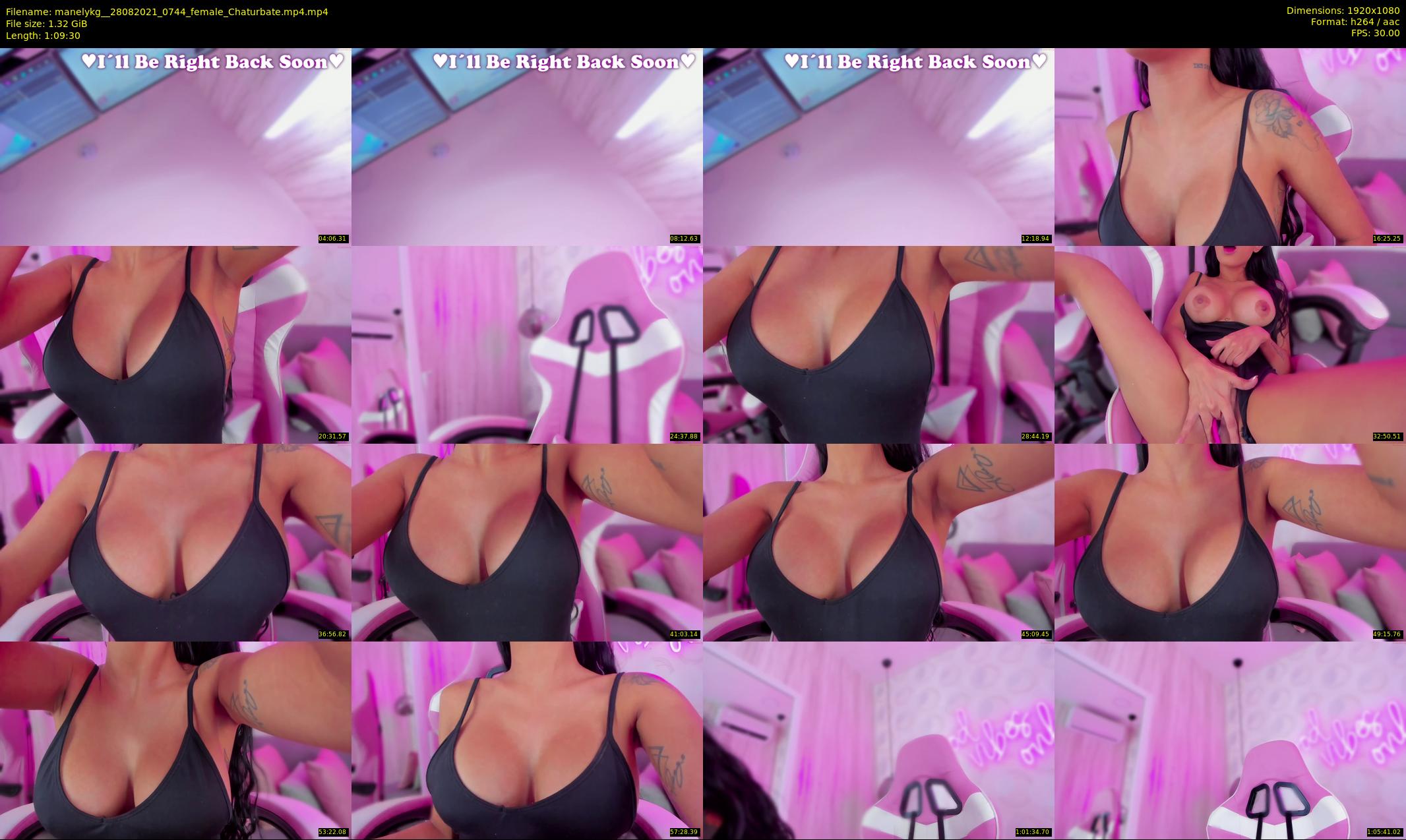 manelykg_ — 70 minute Chaturbate female cam show recording, 1080p, Aug 28, 2021
