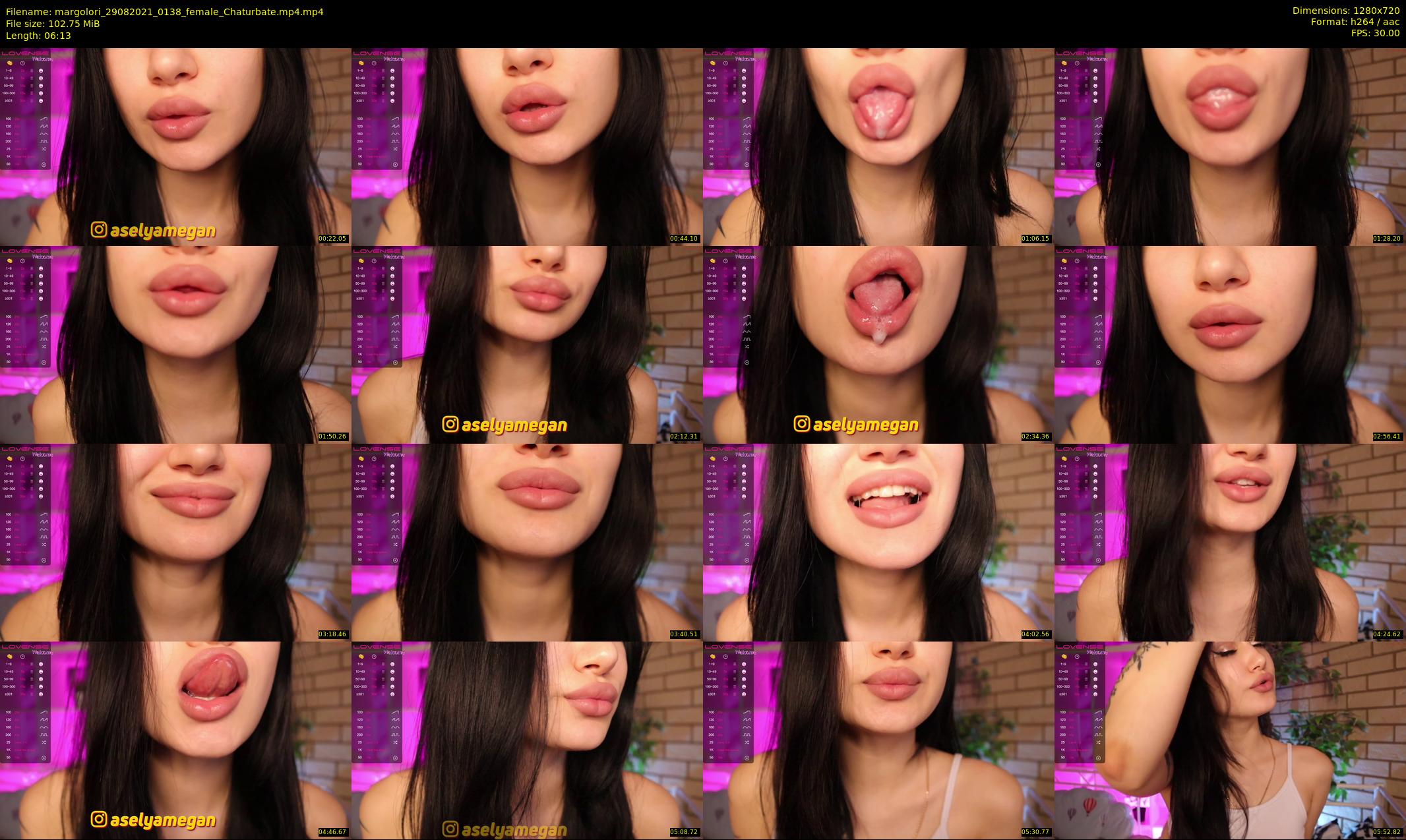 margolori — 7 minute Chaturbate couple cam show recording, 720p, Aug 29, 2021
