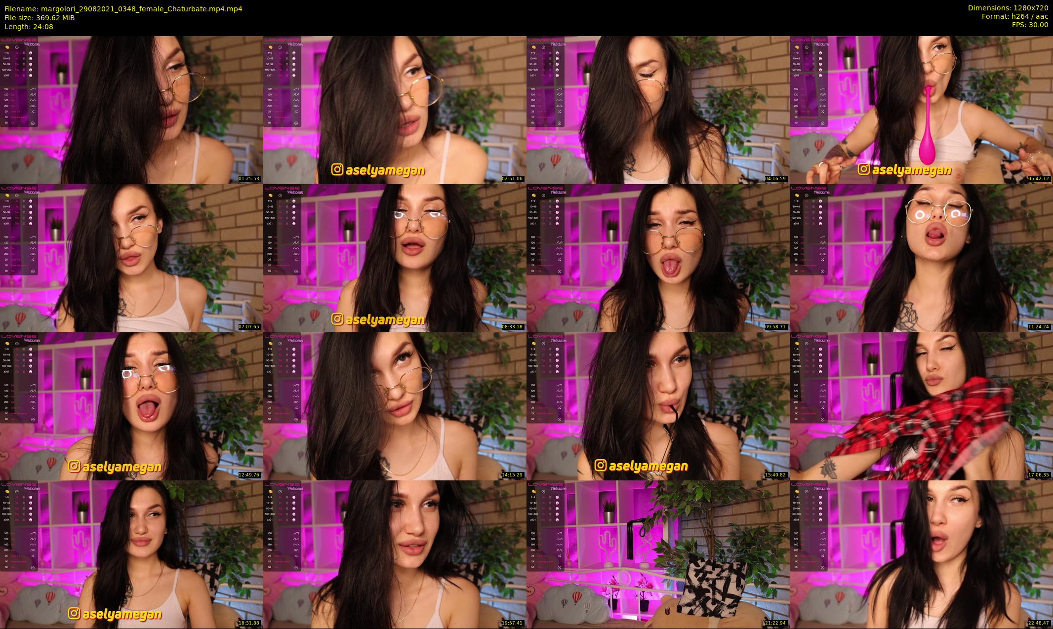 margolori — 25 minute Chaturbate couple cam show recording, 720p, Aug 29, 2021