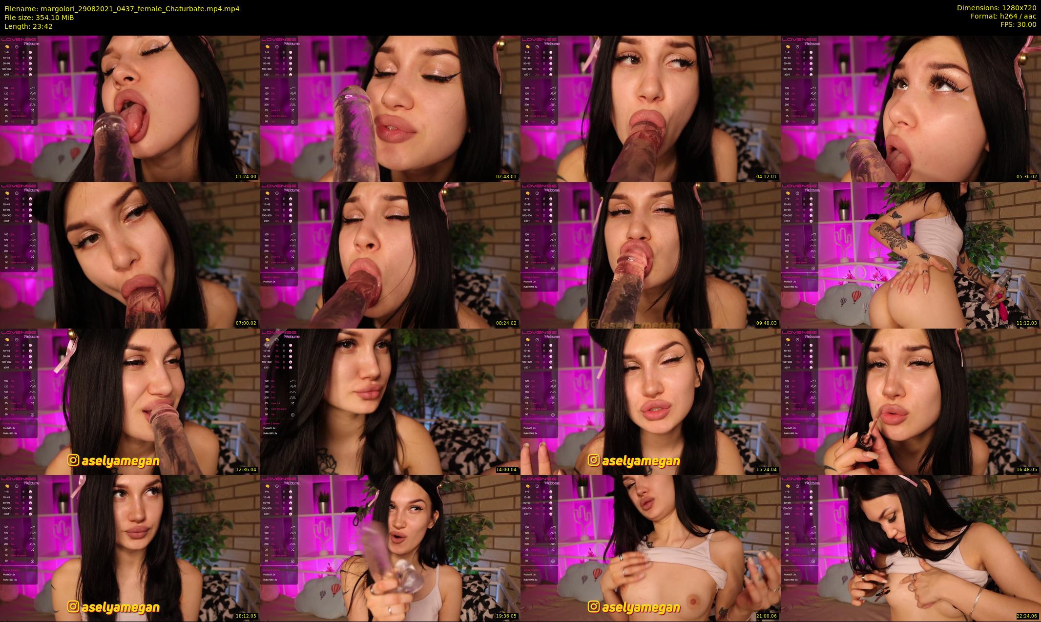margolori — 24 minute Chaturbate couple cam show recording, 720p, Aug 29, 2021