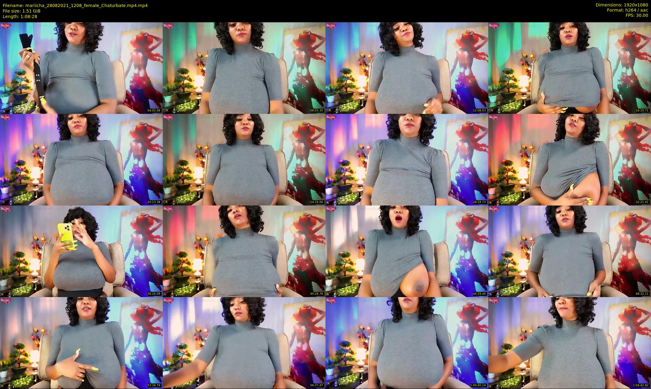 mariicha — 69 minute Chaturbate female cam show recording, 1080p, Aug 28, 2021