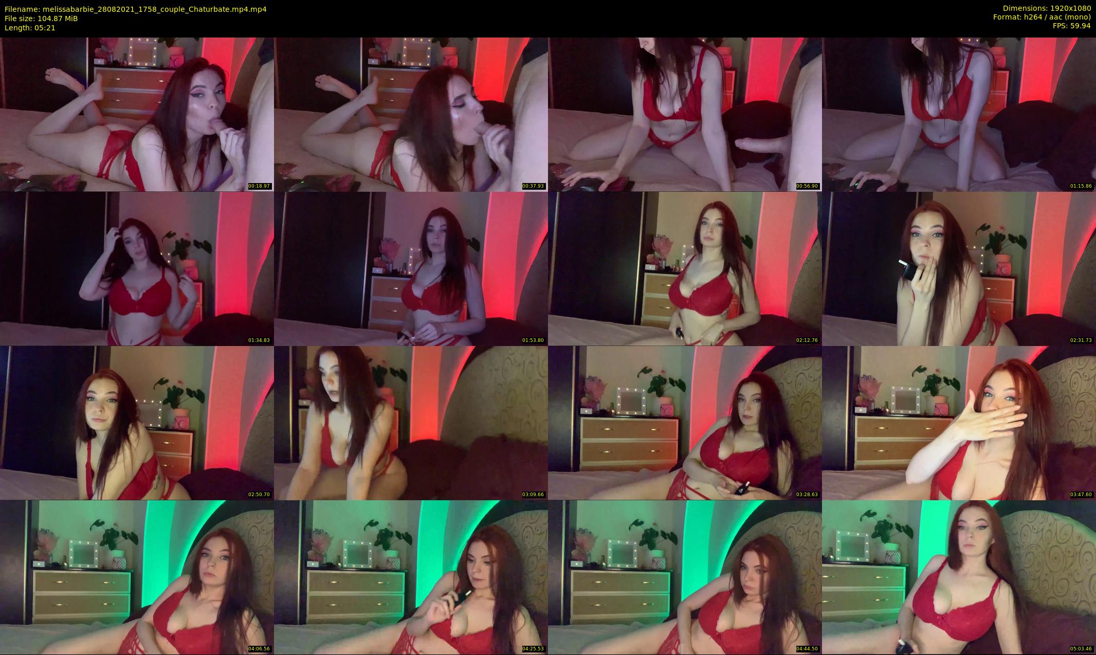 melissabarbie — 6 minute Chaturbate couple cam show recording, 1080p, Aug 28, 2021