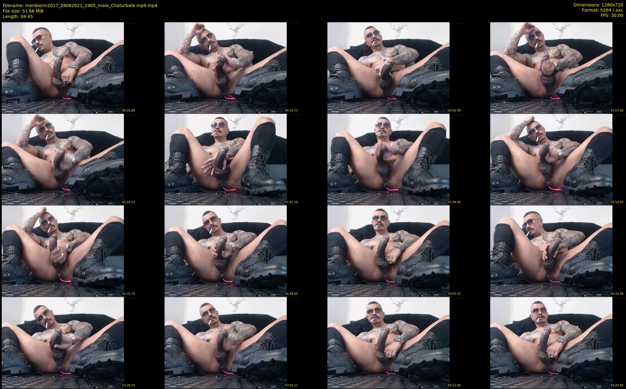 menbienn2017 — 5 minute Chaturbate male cam show recording, 720p, Aug 28, 2021