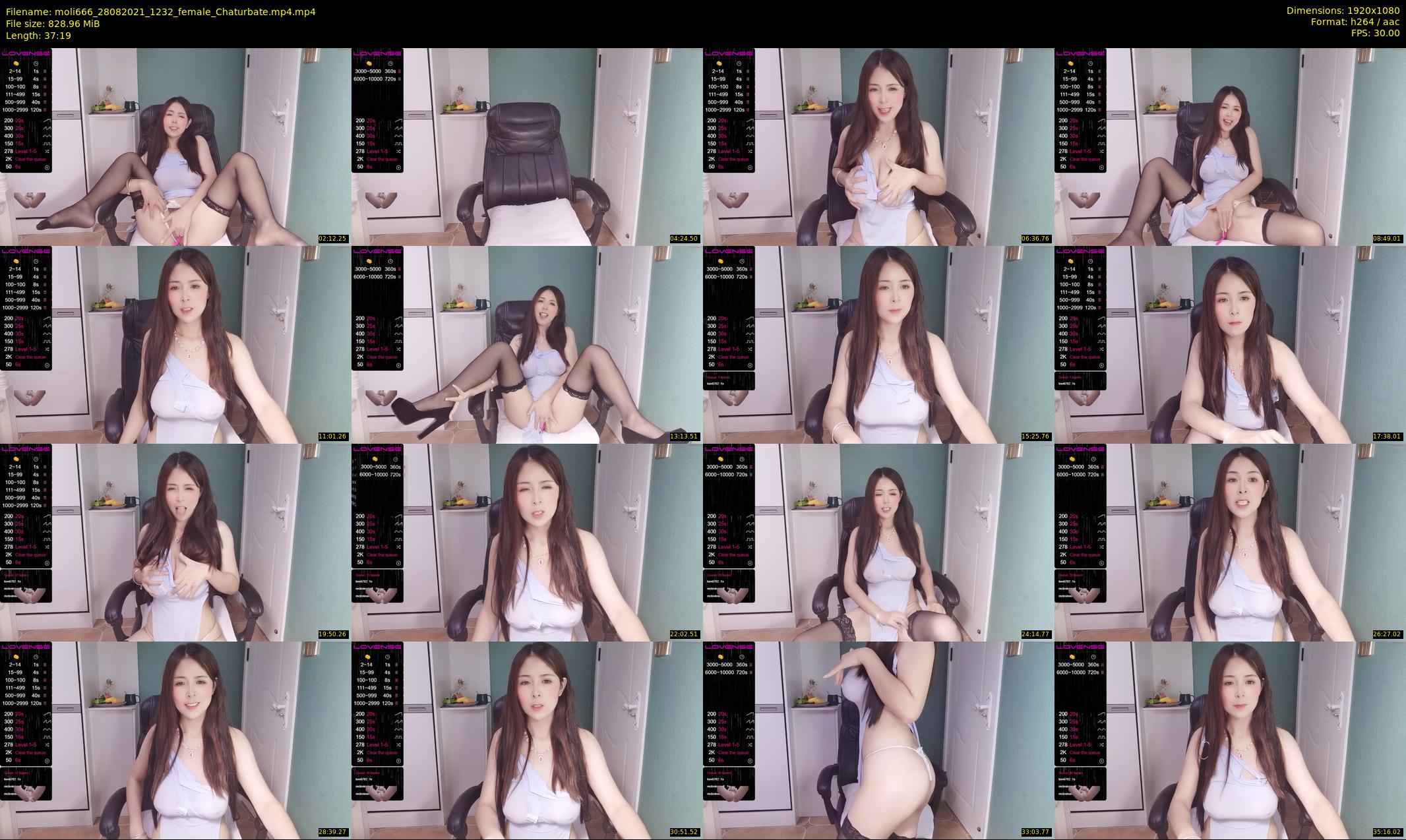 moli666 — 38 minute Chaturbate female cam show recording, 1080p, Aug 28, 2021
