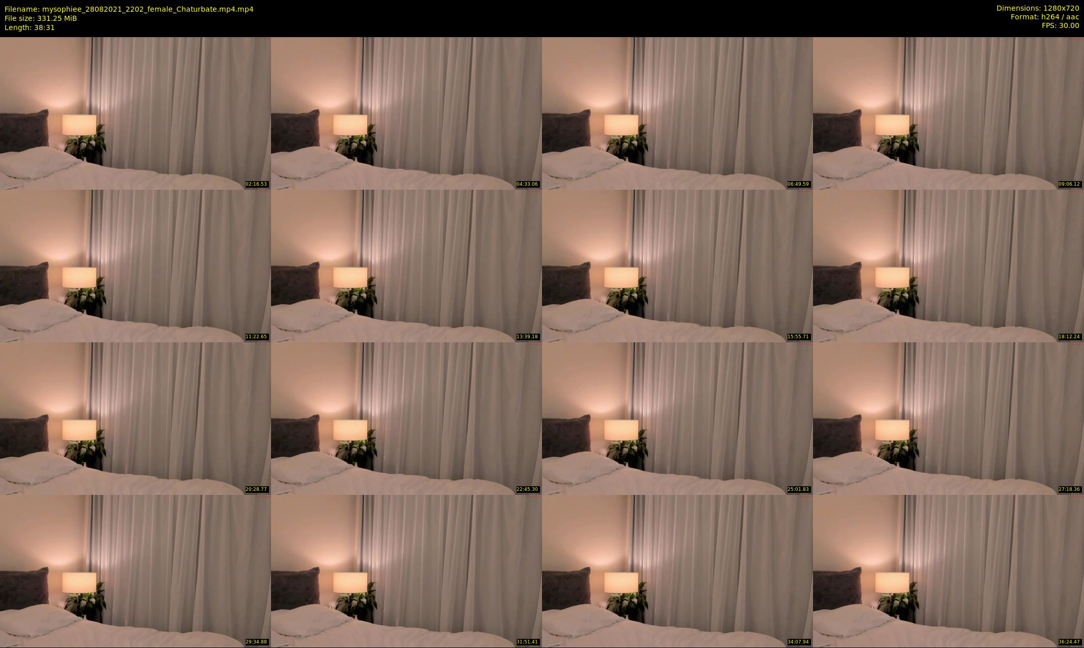 mysophiee — 39 minute Chaturbate female cam show recording, 720p, Aug 28, 2021