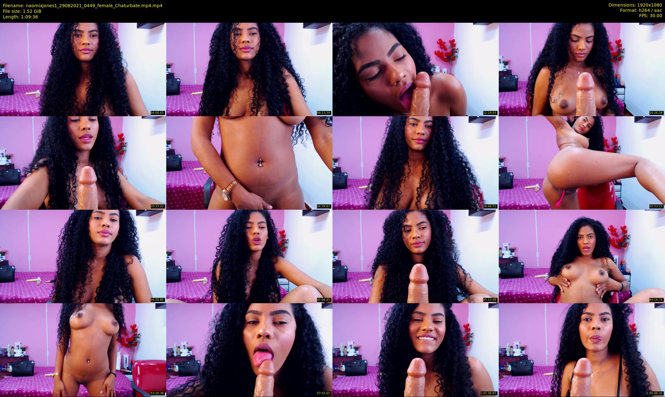 naomixjones1 — 70 minute Chaturbate female cam show recording, 1080p, Aug 29, 2021