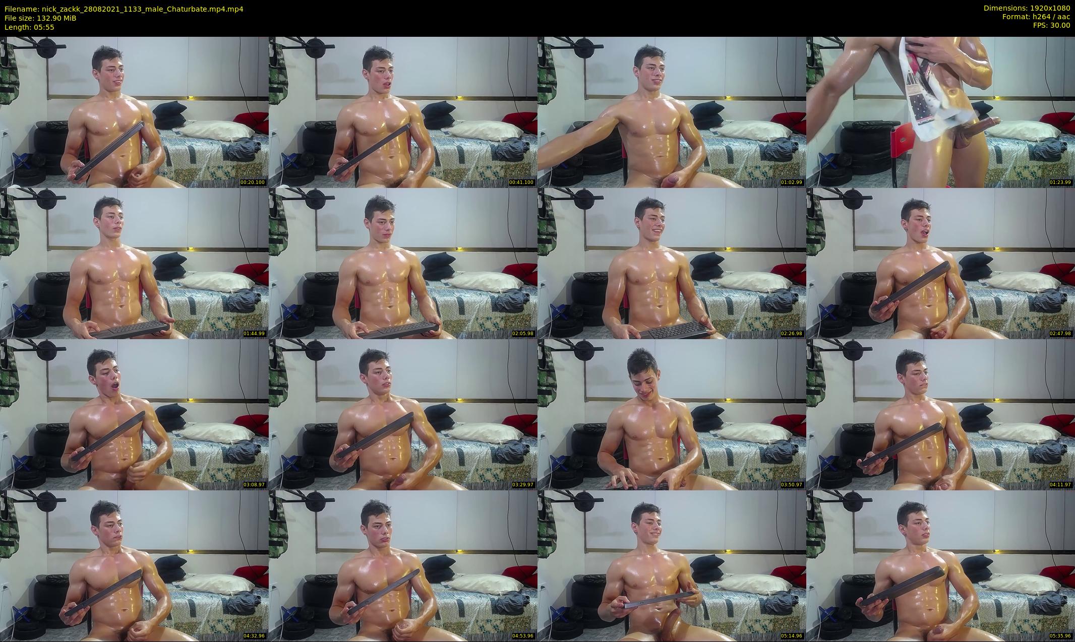 nick_zackk — 6 minute Chaturbate male cam show recording, 1080p, Aug 28, 2021