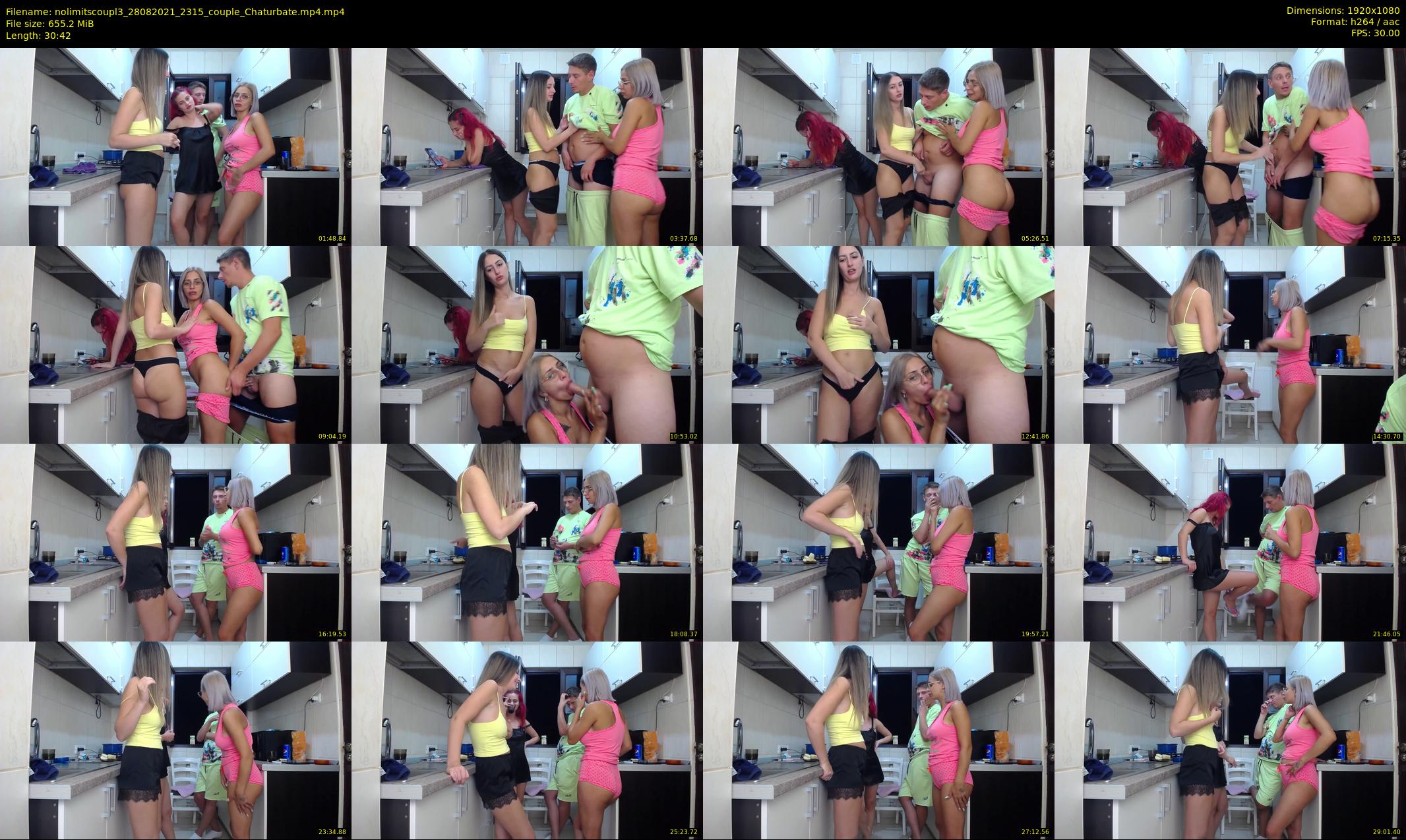 nolimitscoupl3 — 31 minute Chaturbate couple cam show recording, 1080p, Aug 28, 2021