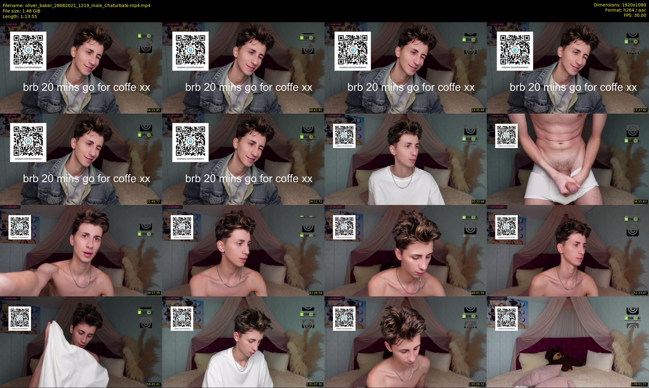 oliver_baker — 74 minute Chaturbate male cam show recording, 1080p, Aug 28, 2021
