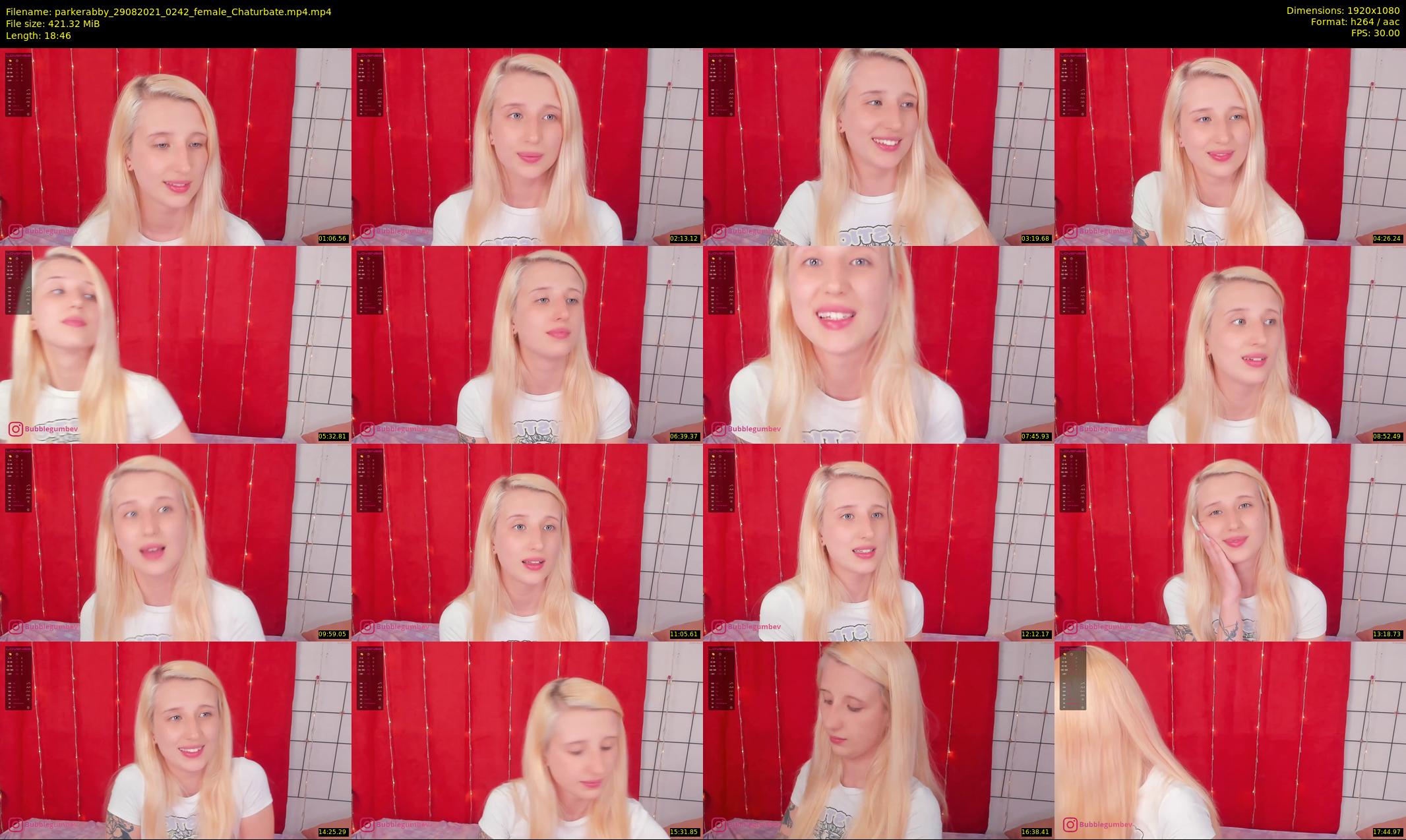 parkerabby — 19 minute Chaturbate couple cam show recording, 1080p, Aug 29, 2021