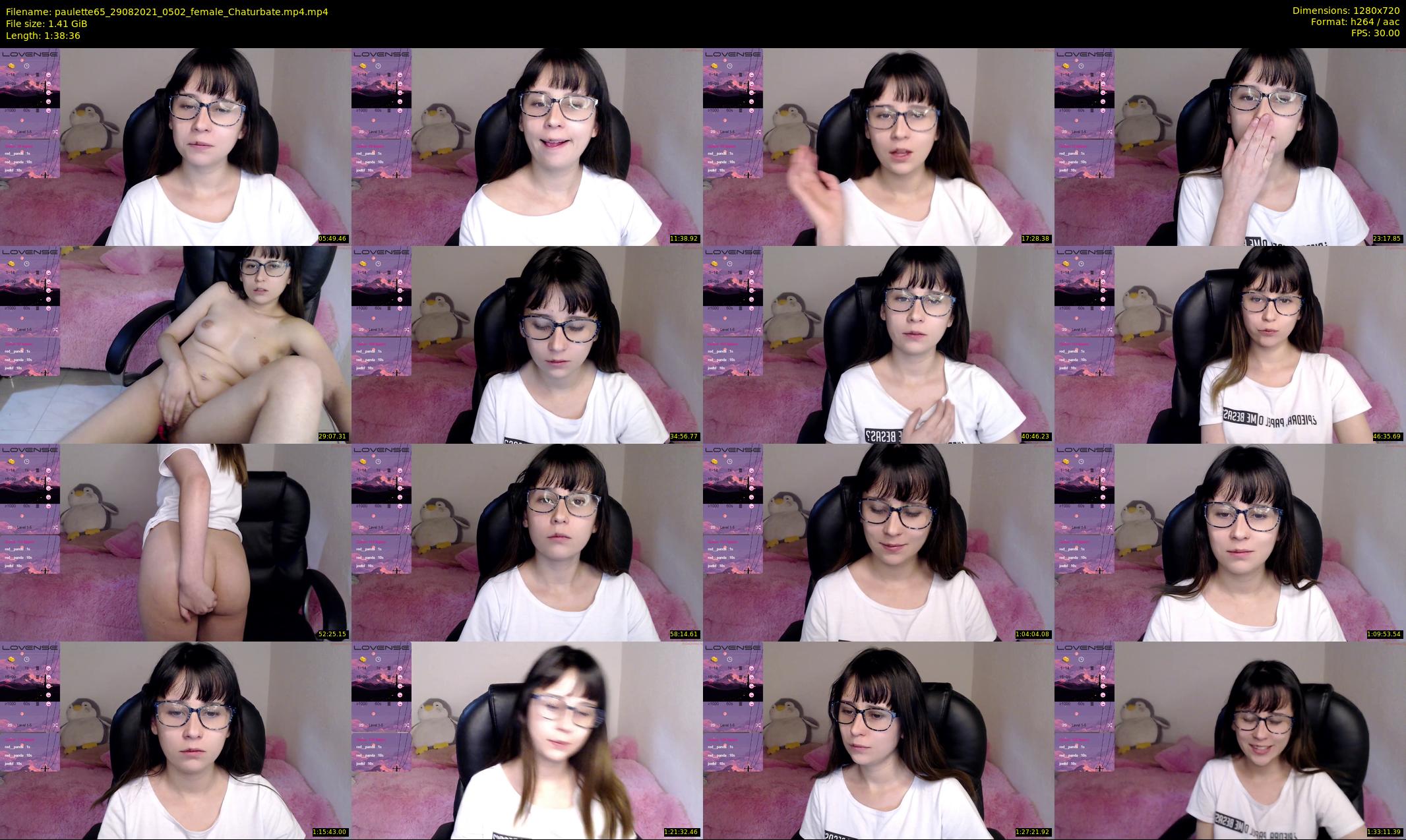 paulette65 — 99 minute Chaturbate female cam show recording, 720p, Aug 29, 2021