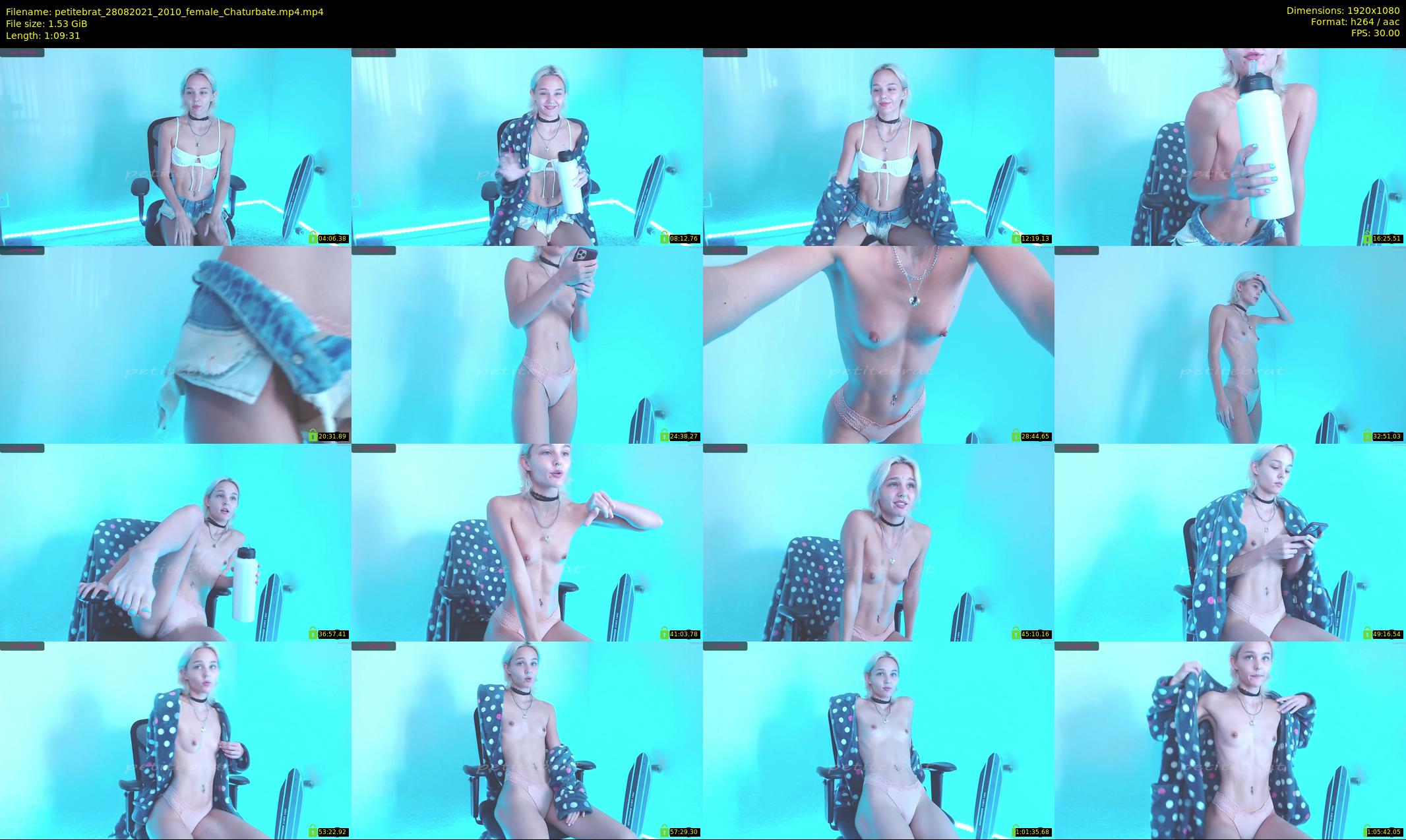 petitebrat — 70 minute Chaturbate female cam show recording, 1080p, Aug 28, 2021