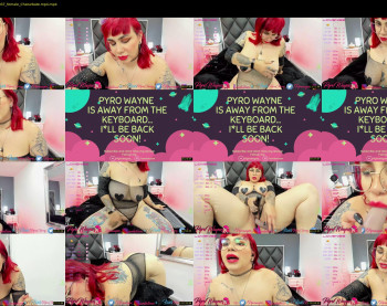 pyrowayne — 75 minute Chaturbate female cam show recording, 1080p, Aug 29, 2021