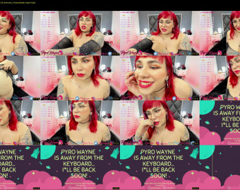 pyrowayne — 50 minute Chaturbate female cam show recording, 1080p, Aug 29, 2021