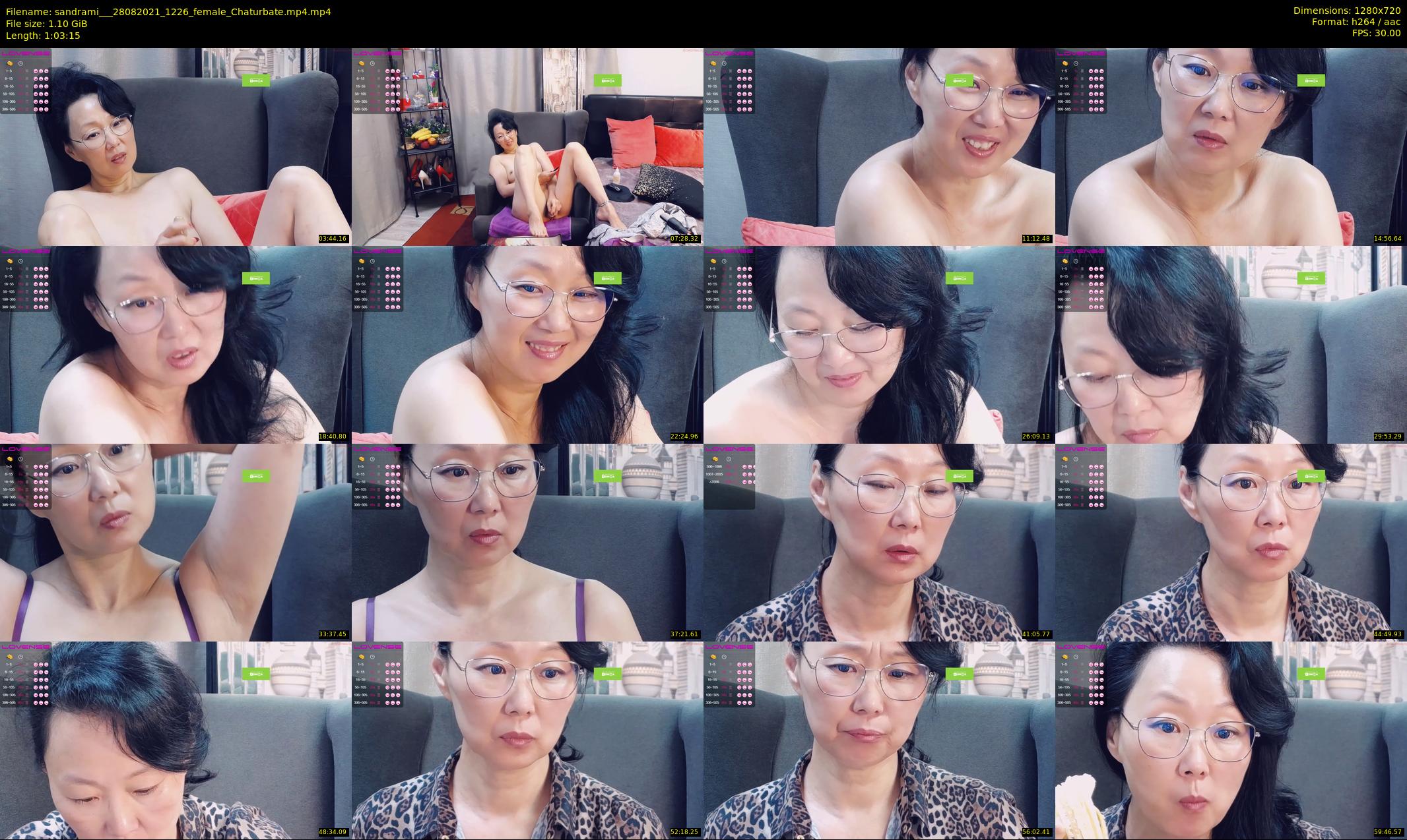 sandrami__ — 64 minute Chaturbate female cam show recording, 720p, Aug 28, 2021