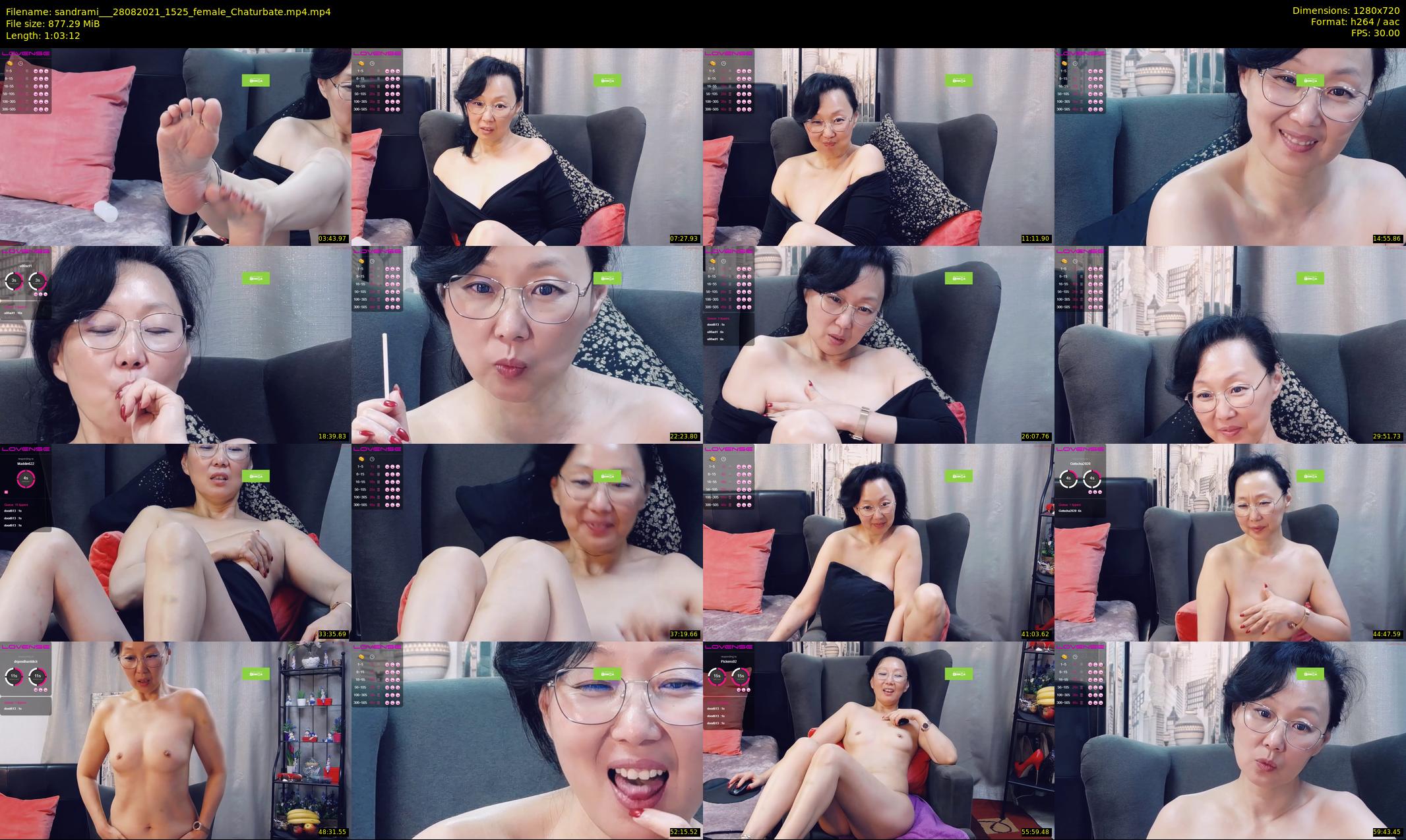 sandrami__ — 64 minute Chaturbate female cam show recording, 720p, Aug 28, 2021